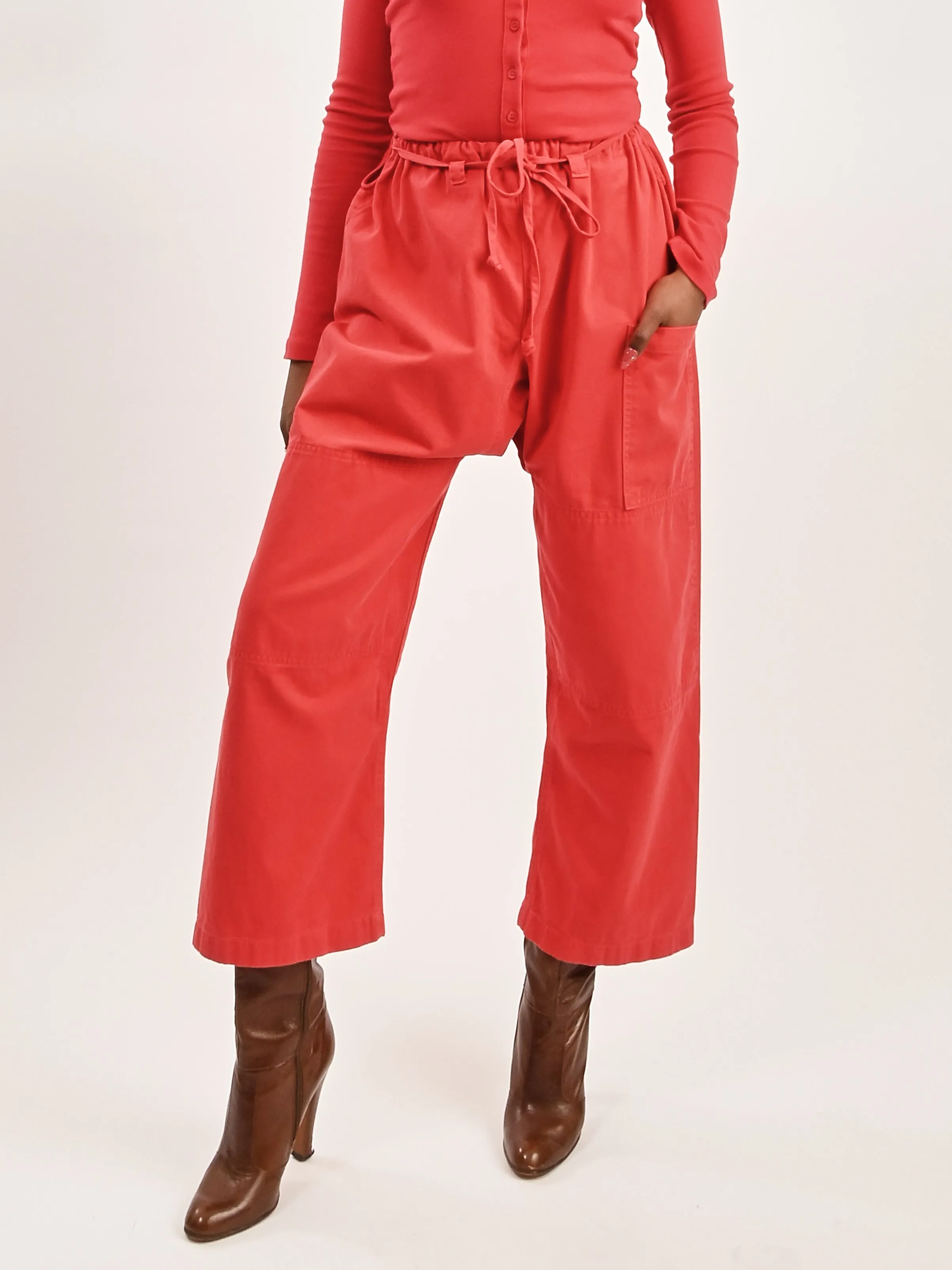 Red Lou Pant sold by Frances May Houseline product image thumbnail 2
