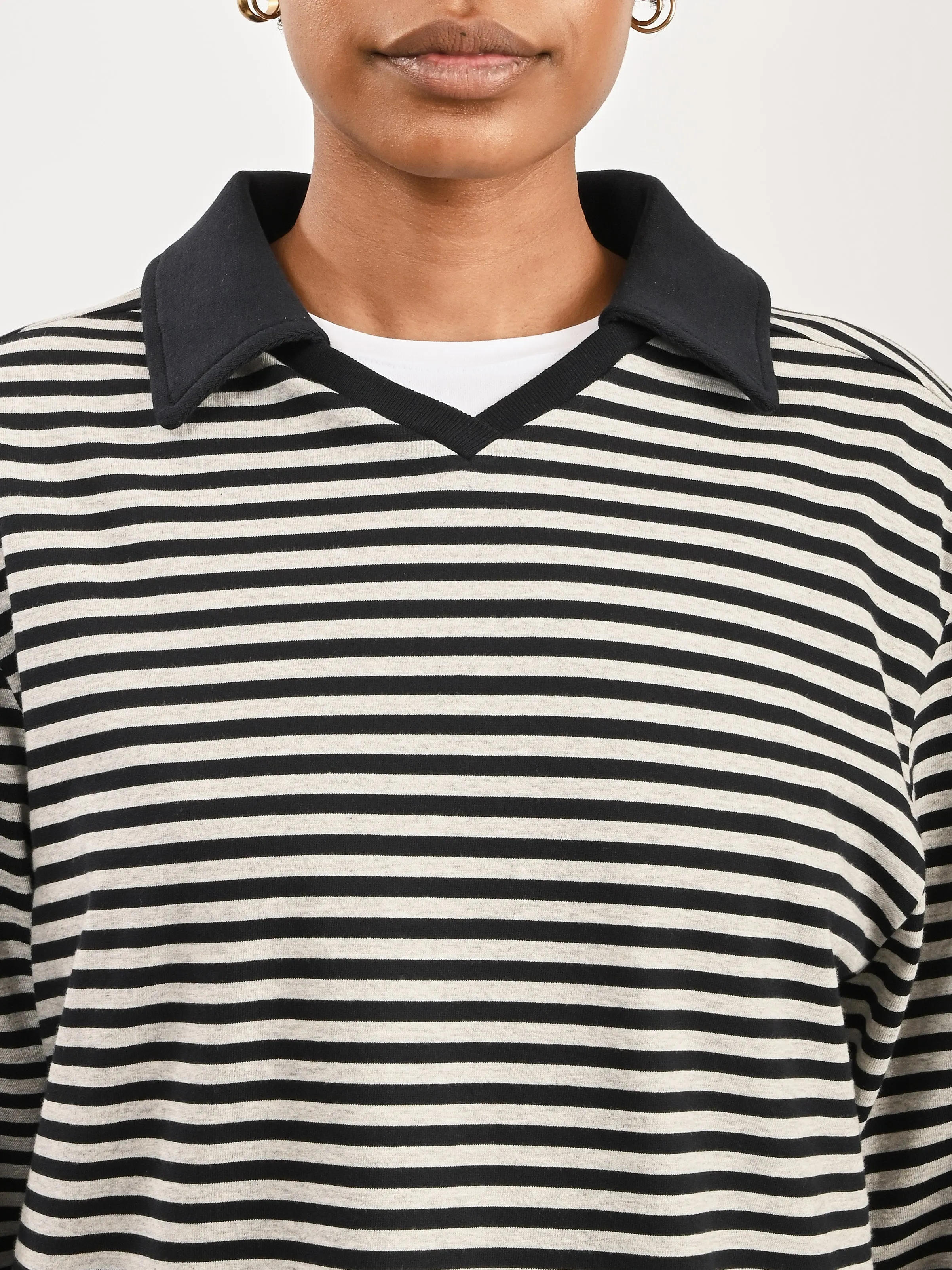 Navy Gondolieri Tee sold by Frances May Houseline product image thumbnail 3