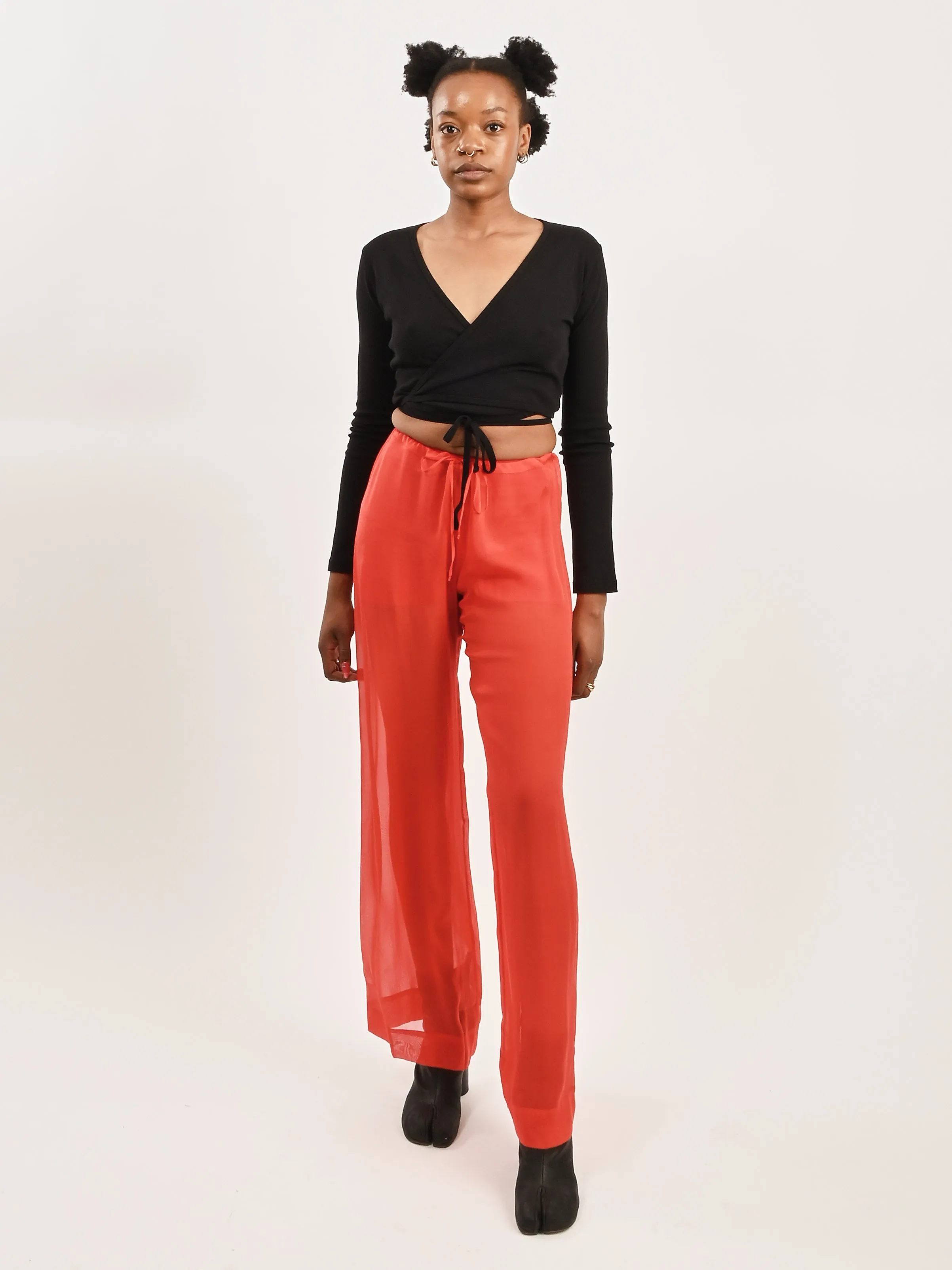 Rojo Nag-Nag Trousers sold by Frances May Houseline