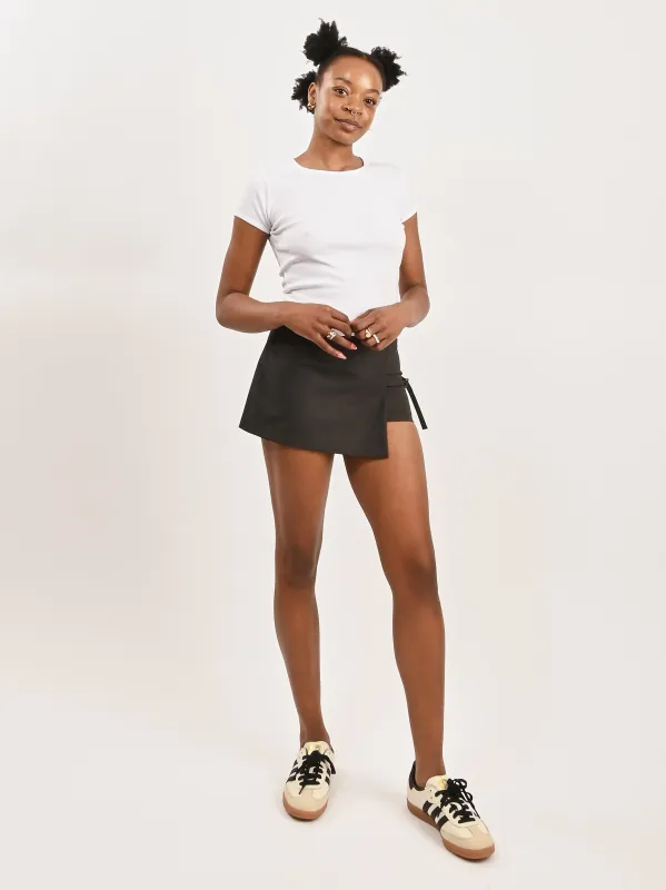 Marrón Mini Archive Skirt made by Paloma Wool