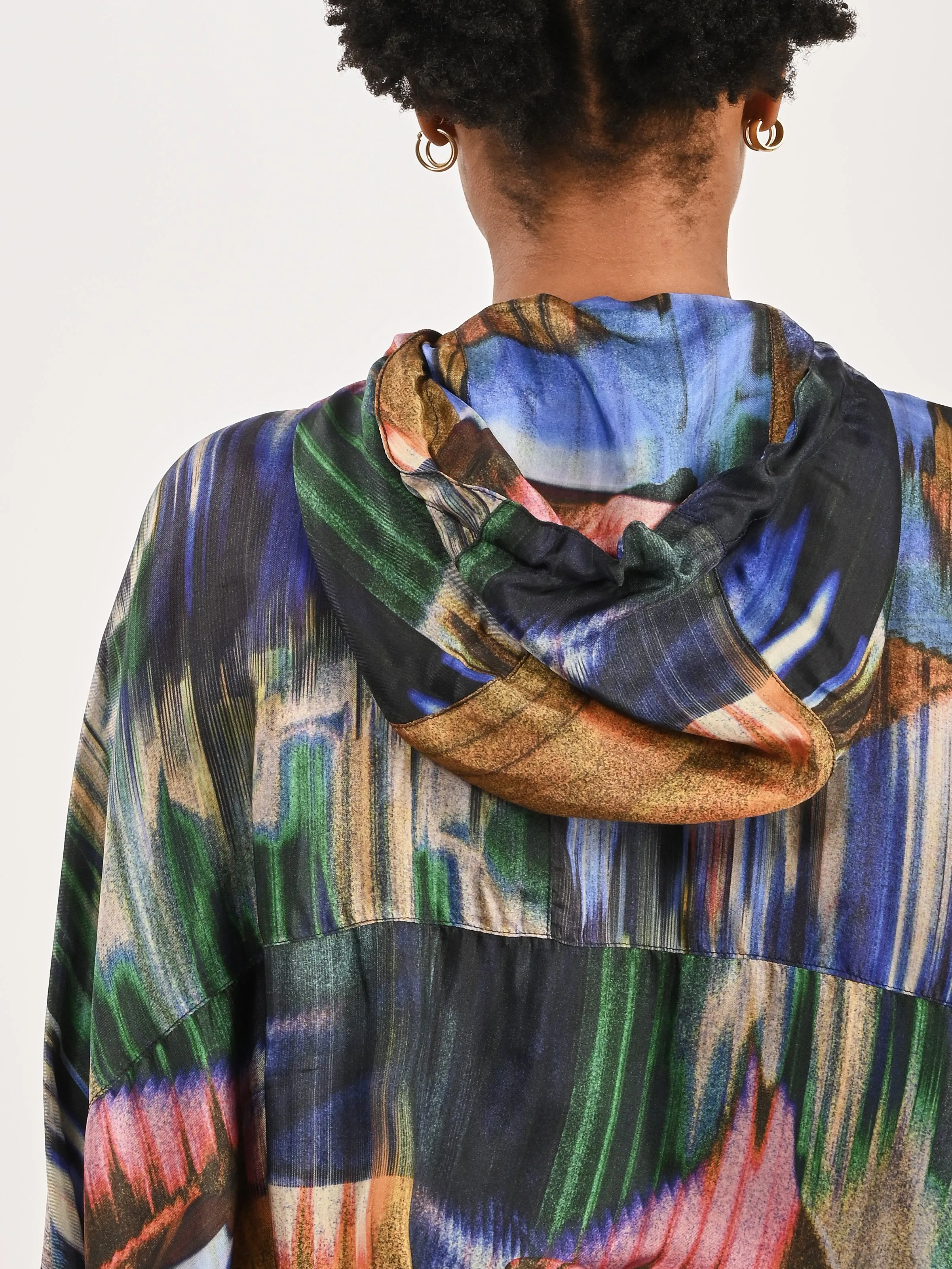 Multi Brush Drips Ring Anorak sold by Frances May Houseline product image thumbnail 4