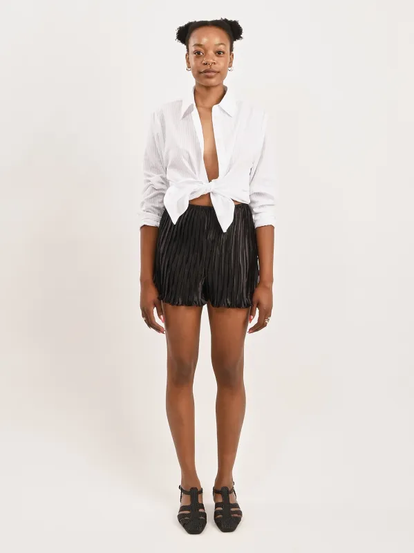 Black Momento Short made by Frances May Houseline