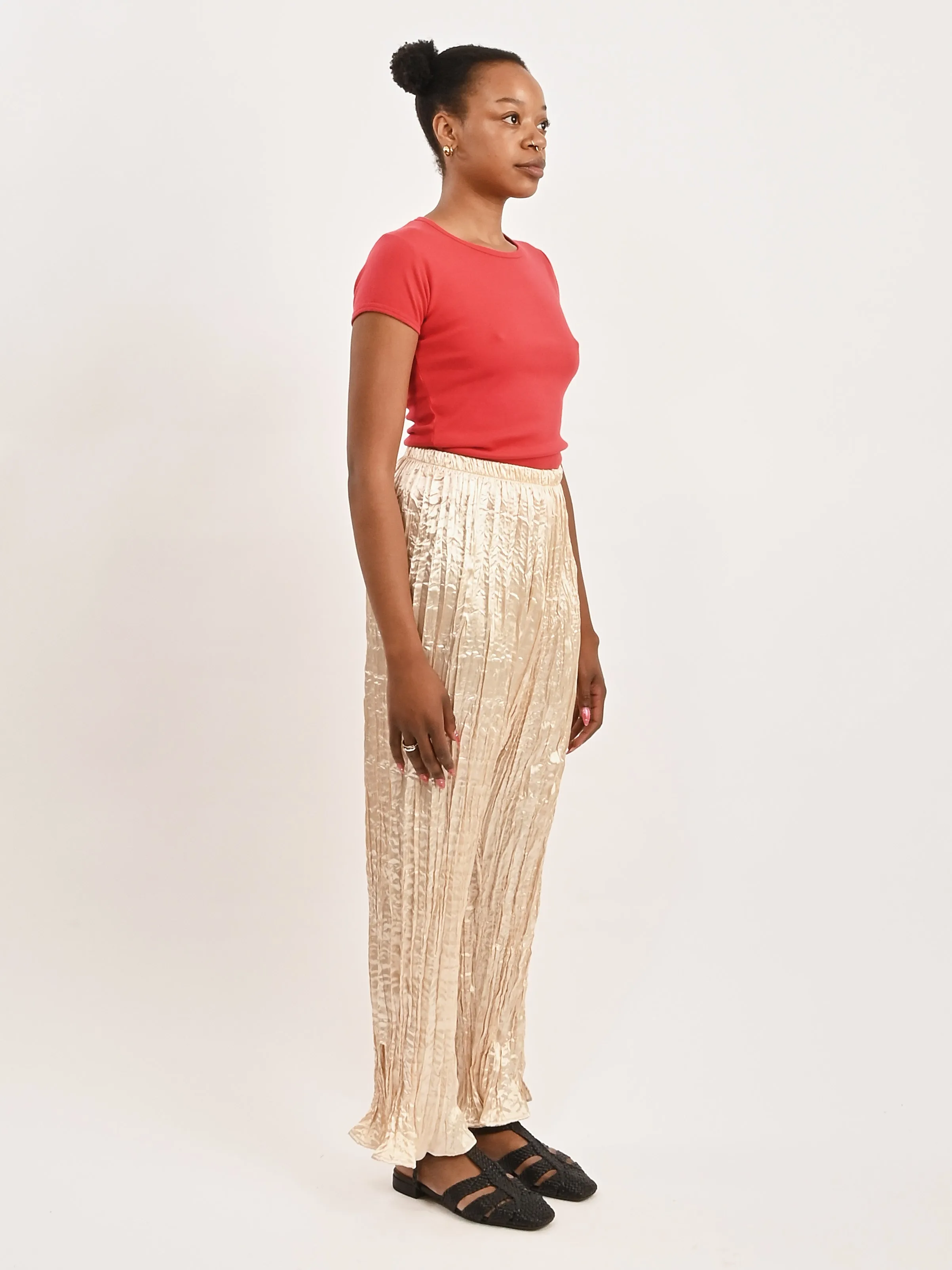 Red Bellevue Tee sold by Frances May Houseline product image thumbnail 4