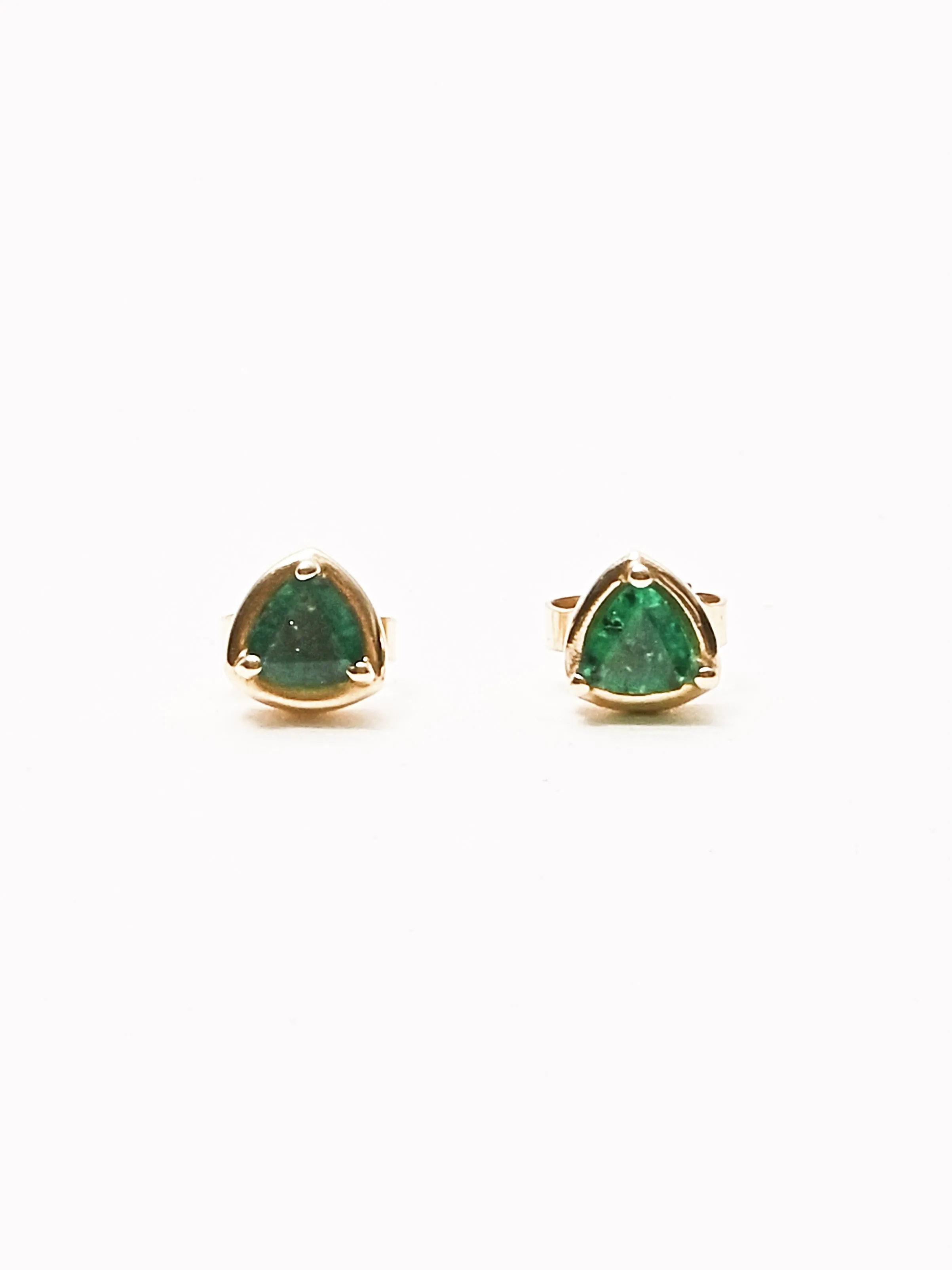 Emerald Prism Studs sold by Frances May Houseline product image thumbnail 2