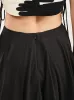 Black Cocoon Skirt sold by Frances May Houseline