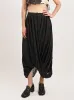Black Cocoon Skirt sold by Frances May Houseline