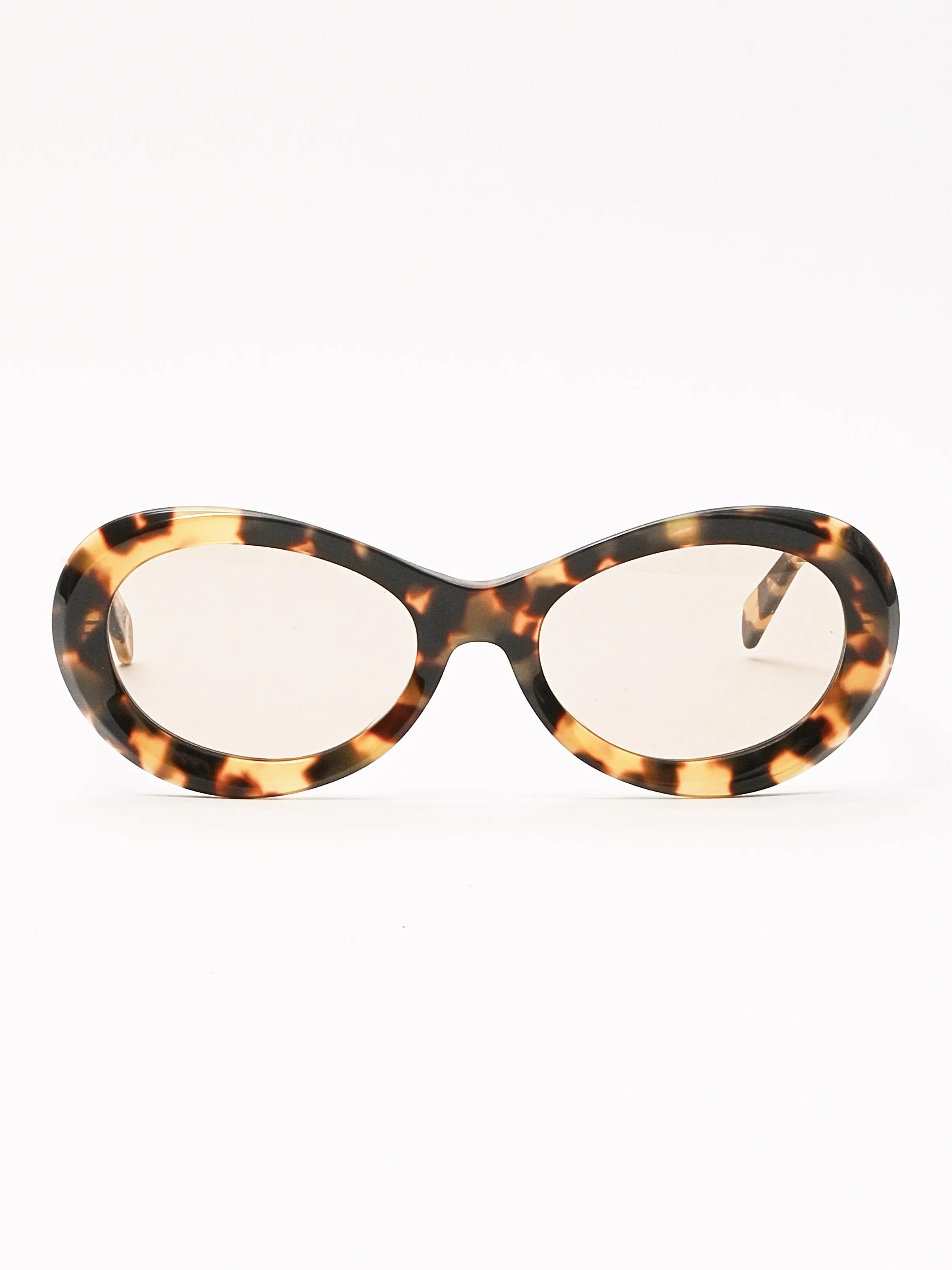 Tortoise Oval Sunglasses sold by Frances May Houseline product image thumbnail 2