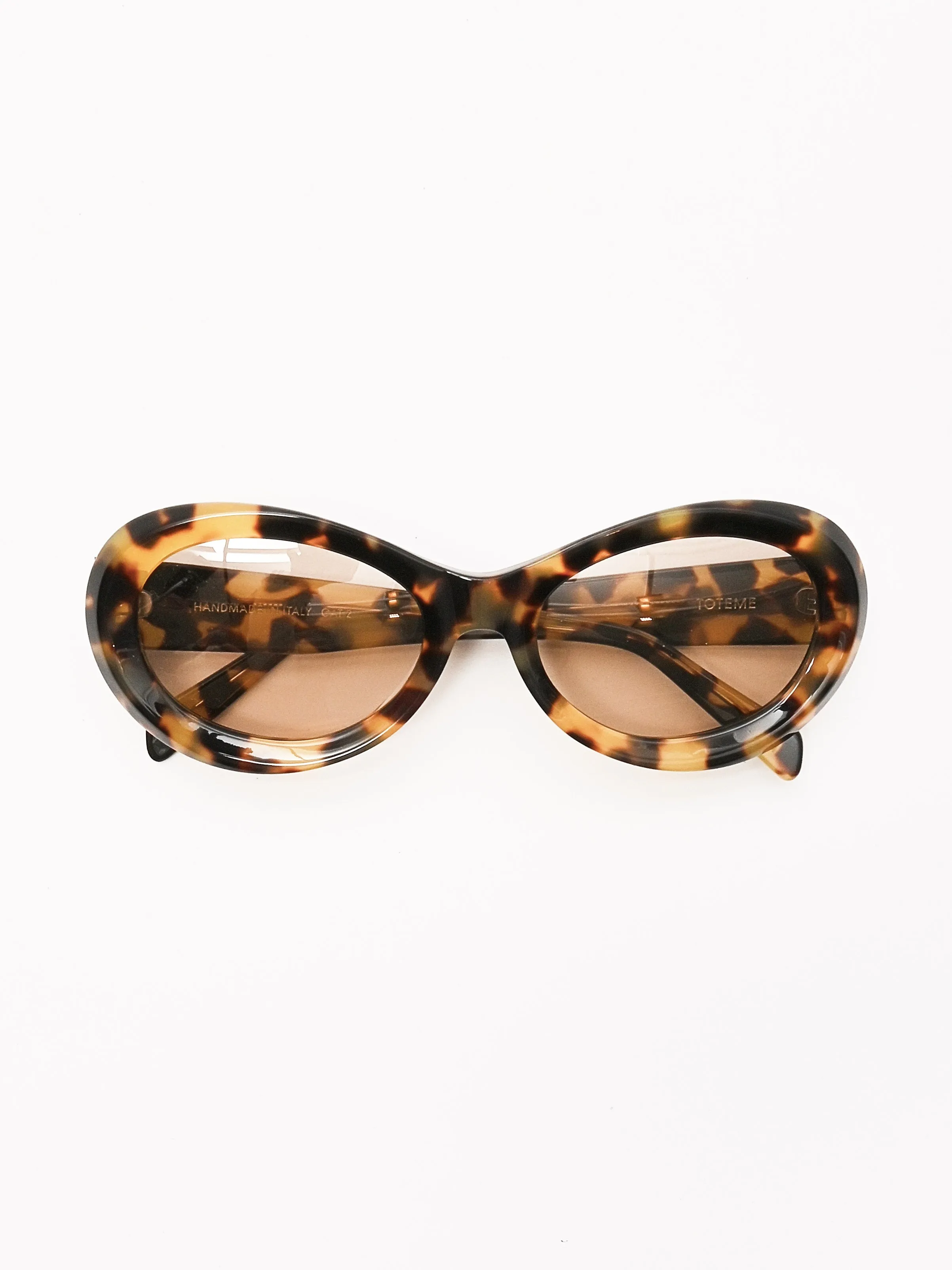 Tortoise Oval Sunglasses sold by Frances May Houseline product image thumbnail 4