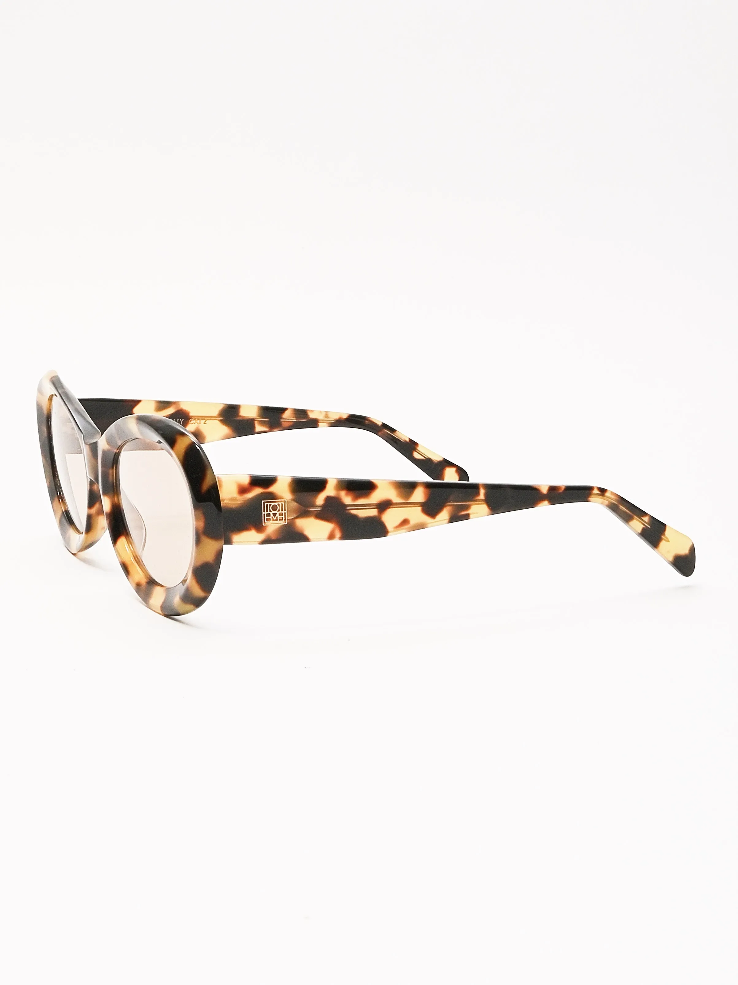 Tortoise Oval Sunglasses sold by Frances May Houseline