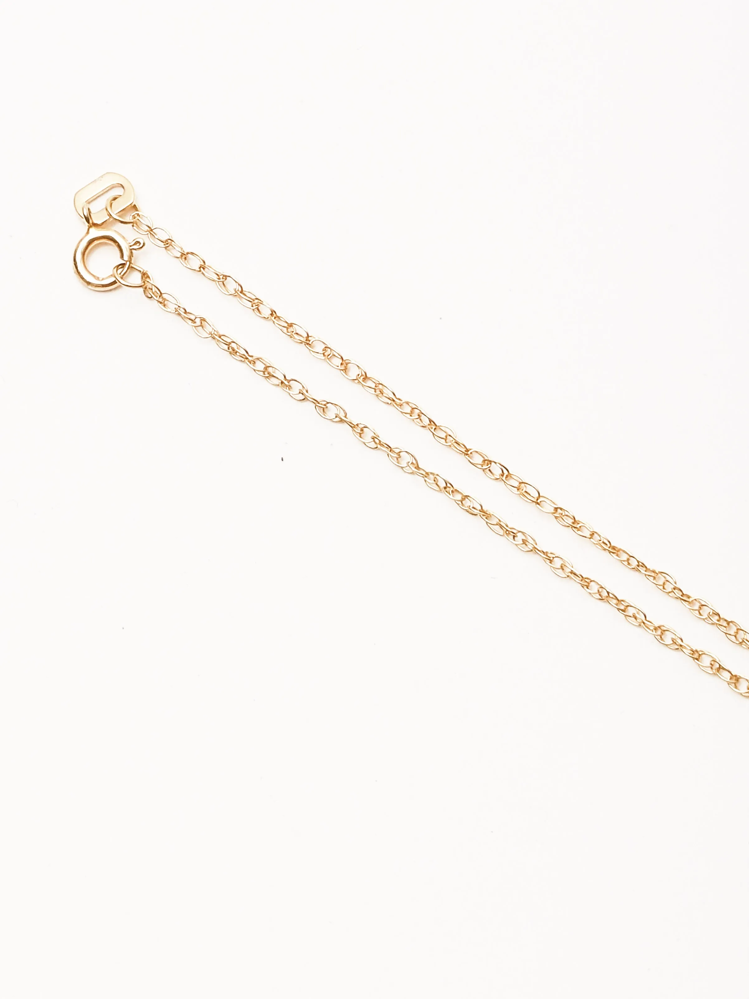 14K Heart Pendant Necklace sold by Frances May Houseline product image thumbnail 3