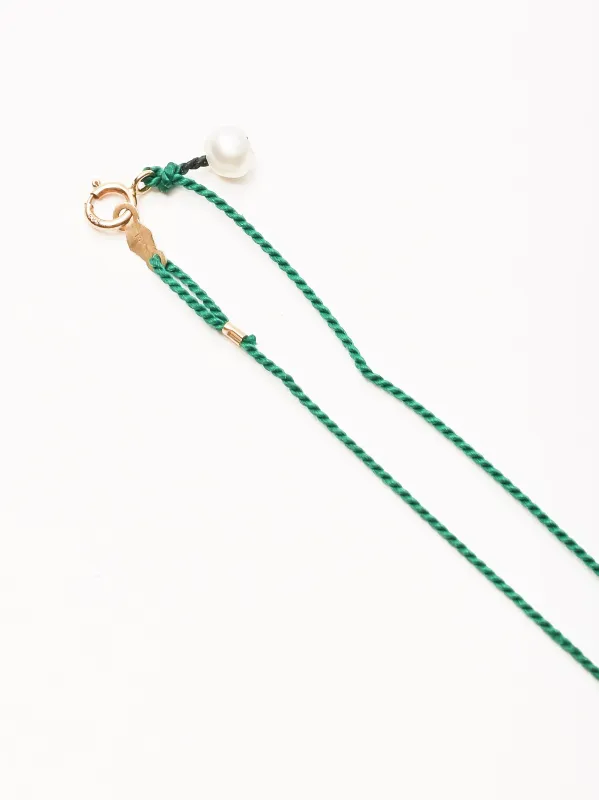 14K Etched Oval Pendant Necklace made by Frances May Houseline