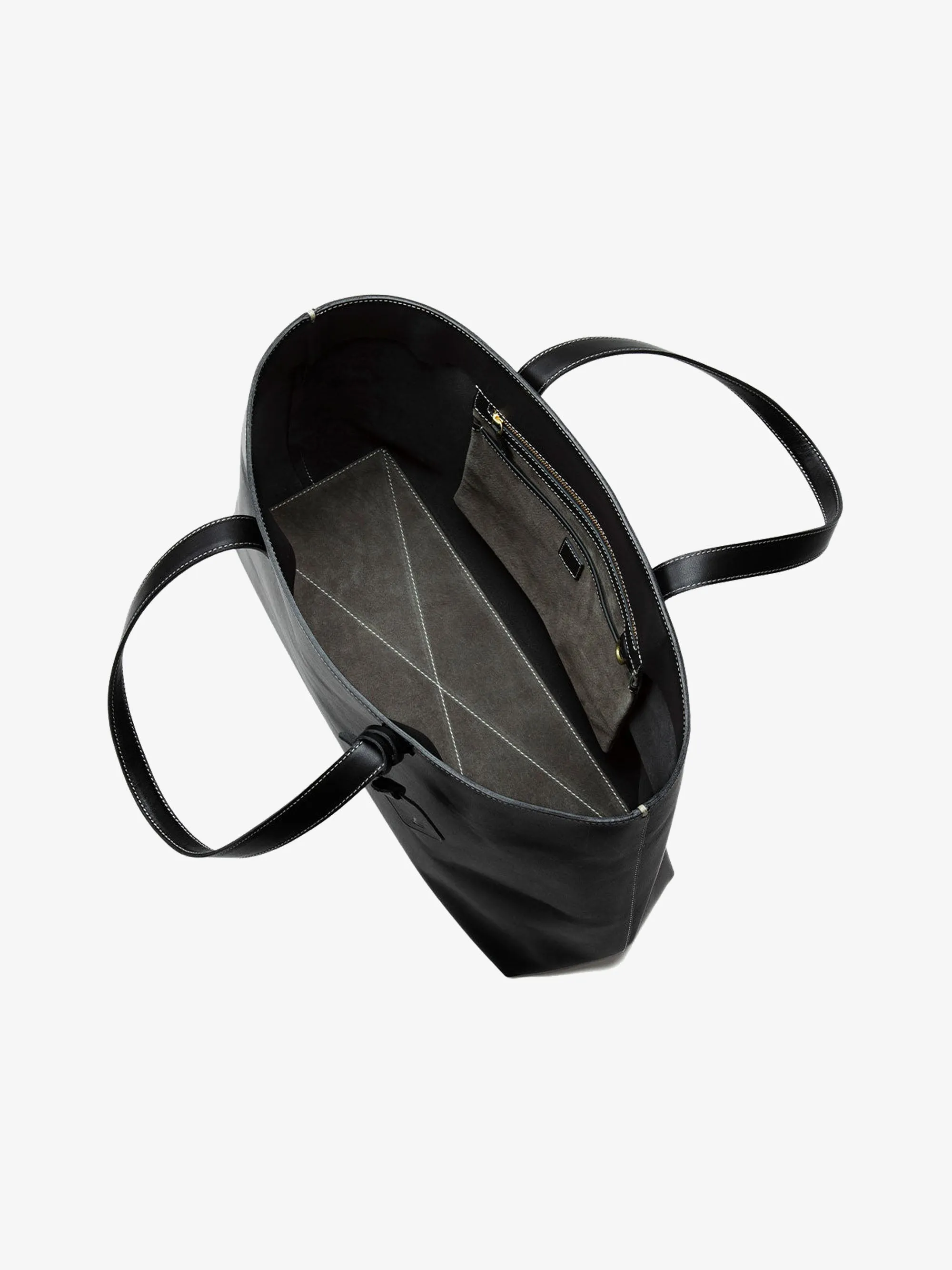 Black Diario Large Tote sold by Frances May Houseline