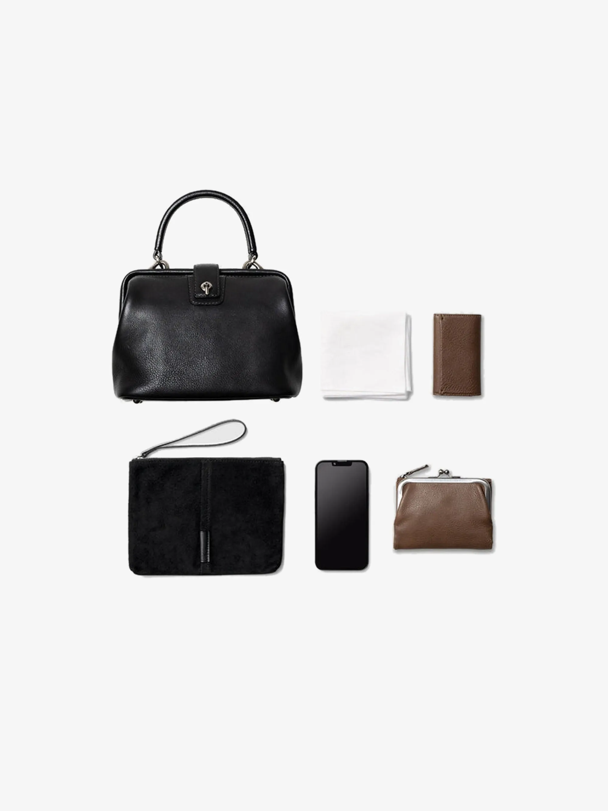 Black Tone Nume Doctor Bag sold by Frances May Houseline product image thumbnail 4