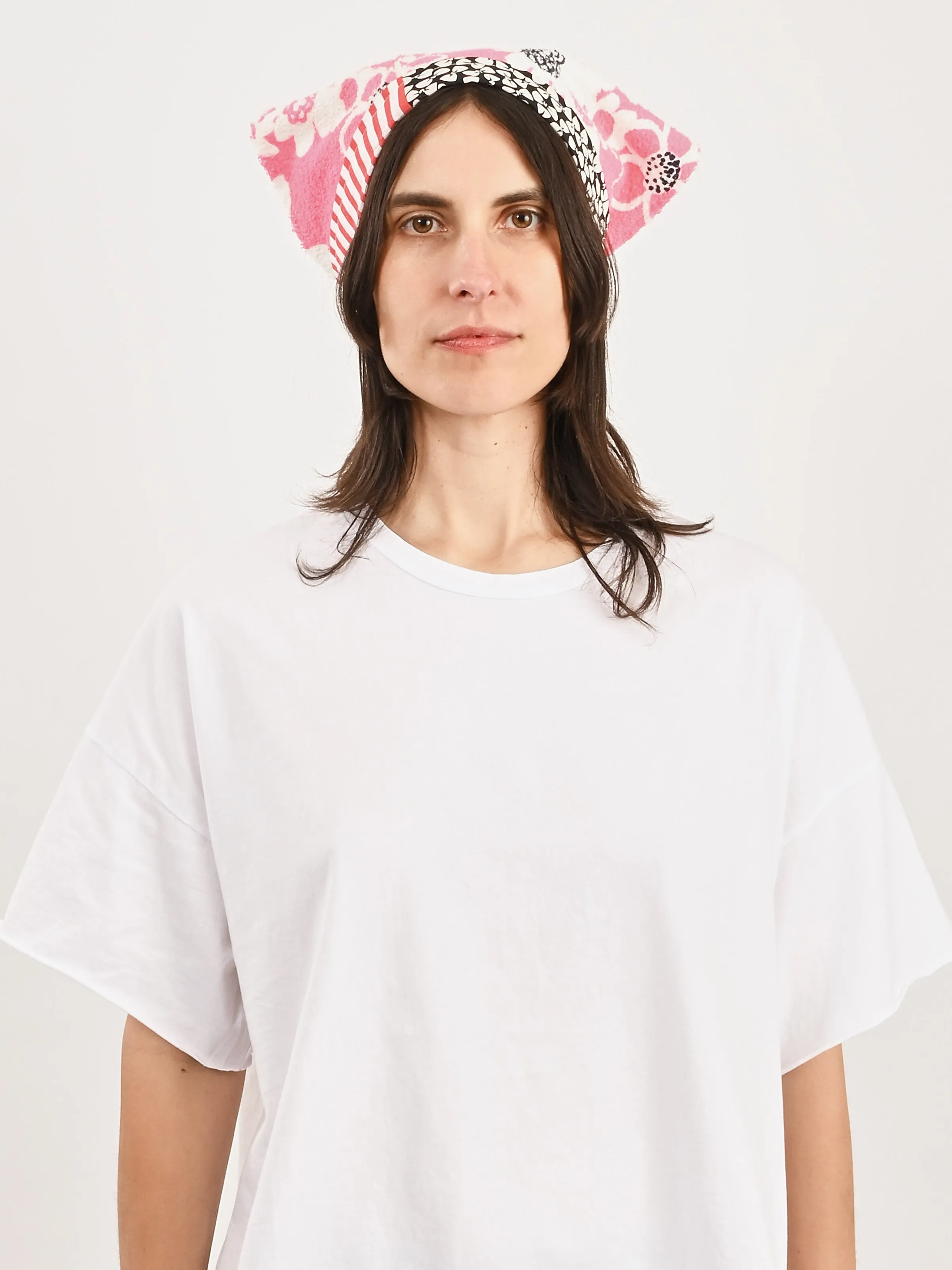 Pink/Black Bandana sold by Frances May Houseline