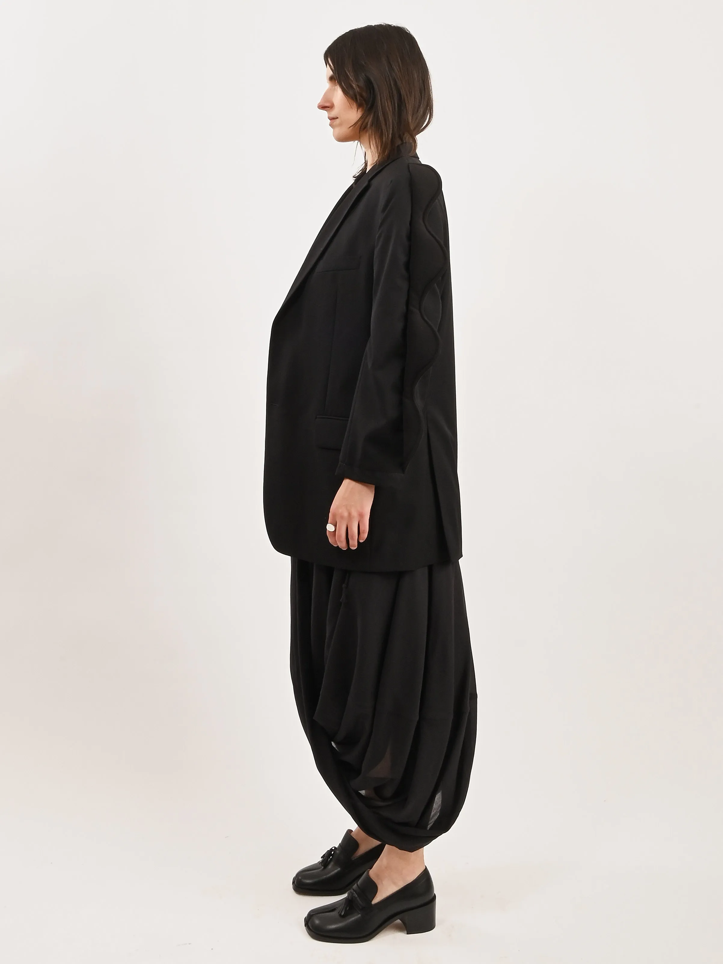 Black Rachis Blazer sold by Frances May Houseline product image thumbnail 5