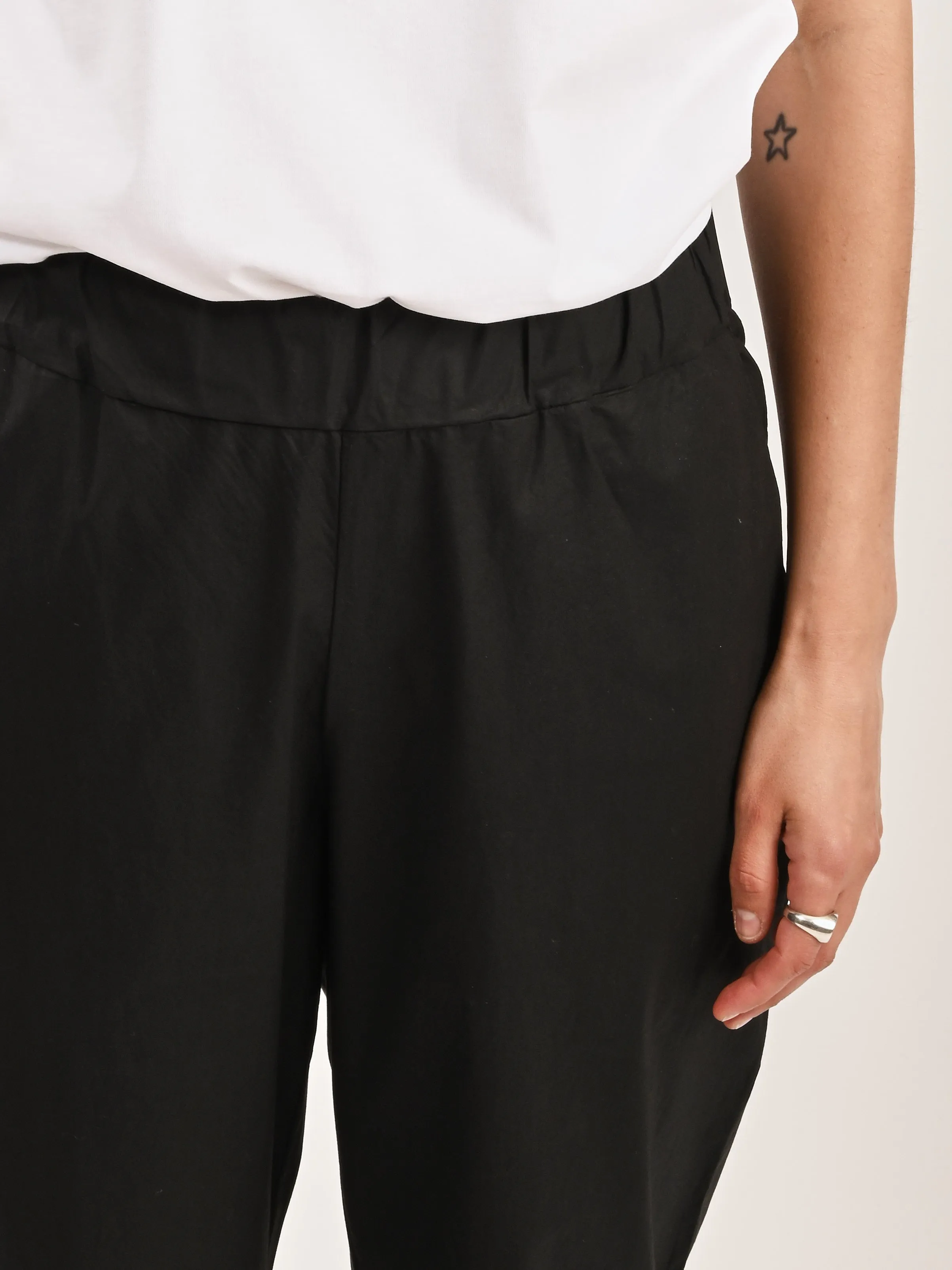 Black Clara Vela Pants sold by Frances May Houseline product image thumbnail 4