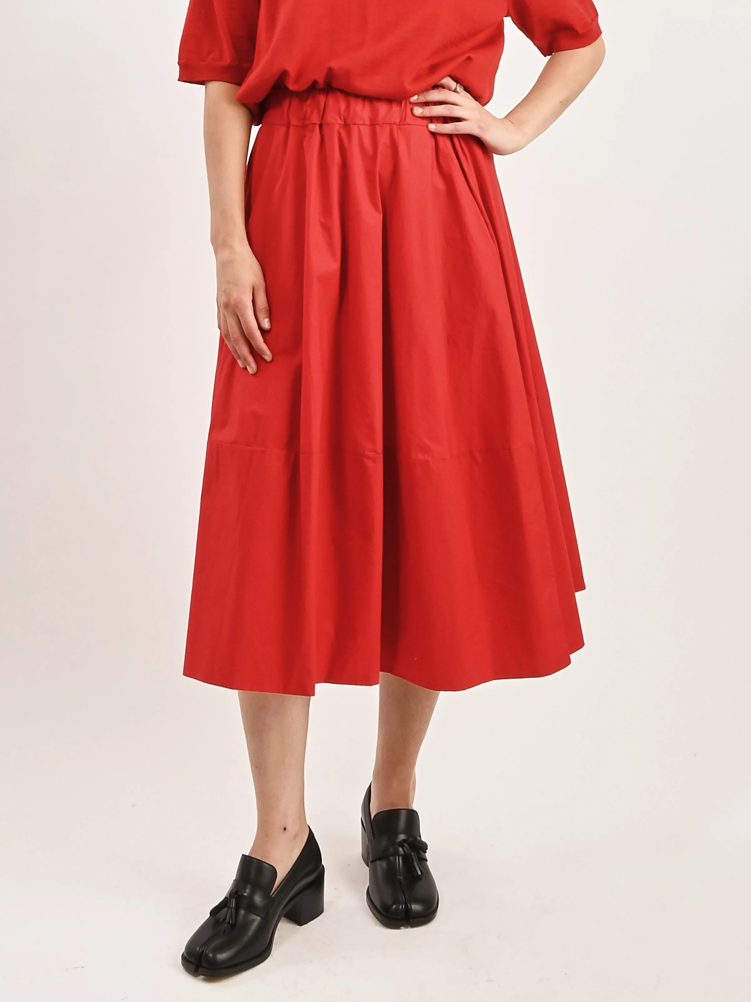 Clara Red Gea Skirt sold by Frances May Houseline product image thumbnail 2