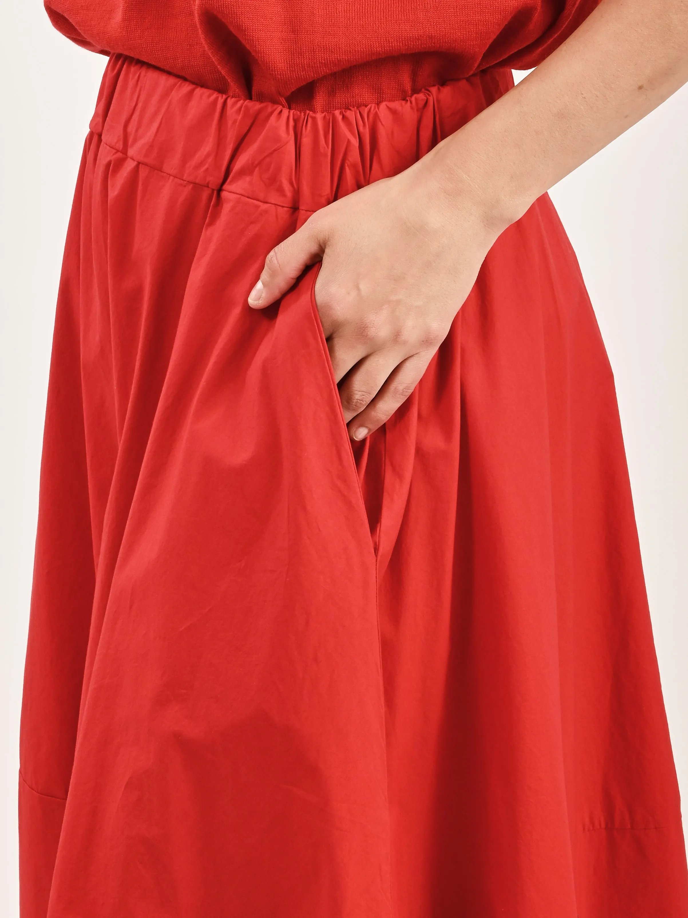 Clara Red Gea Skirt sold by Frances May Houseline product image thumbnail 3