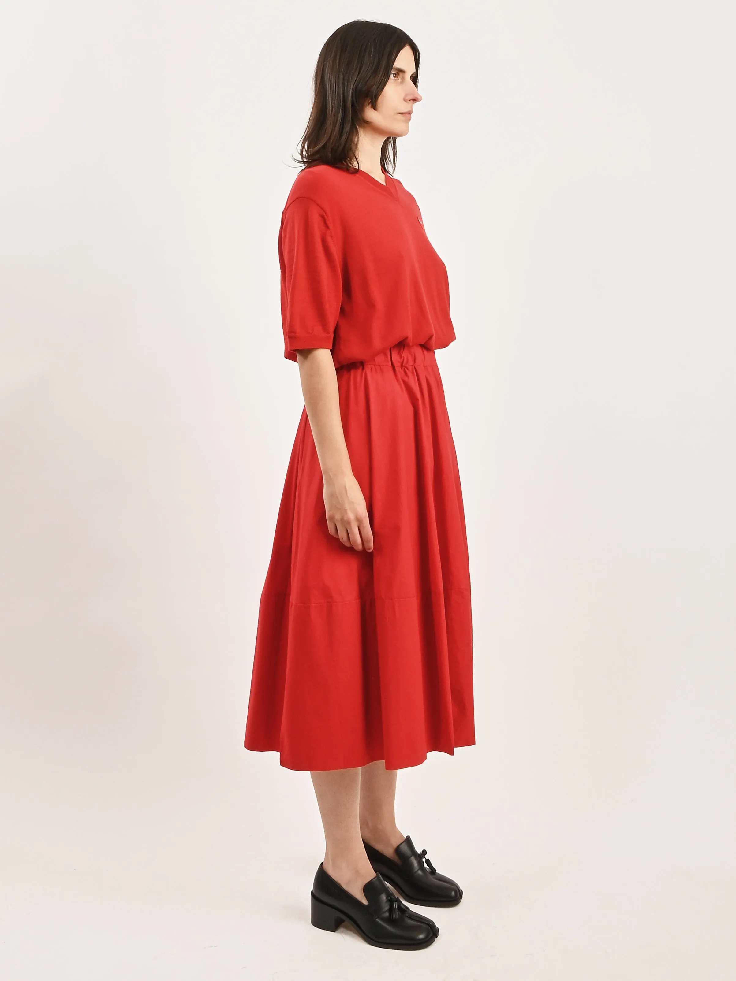 Clara Red Gea Skirt sold by Frances May Houseline product image thumbnail 5