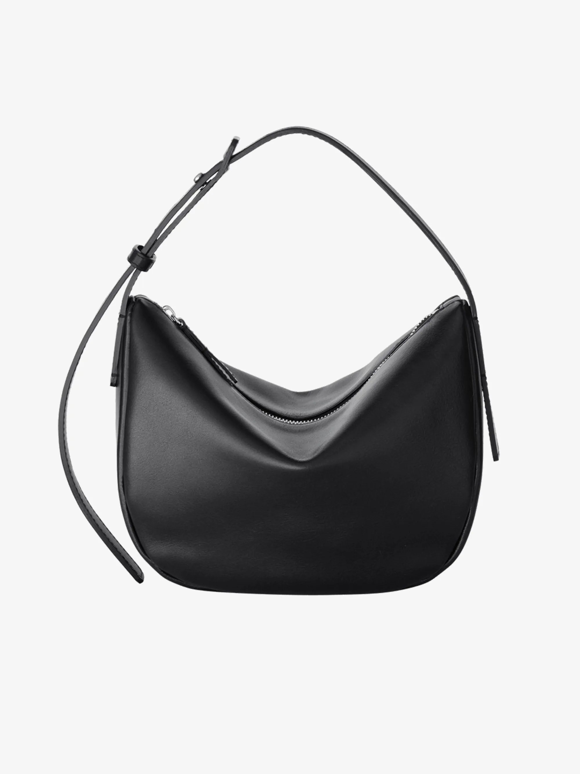 Black Atlow Mini Round Bag sold by Frances May Houseline product image thumbnail 2