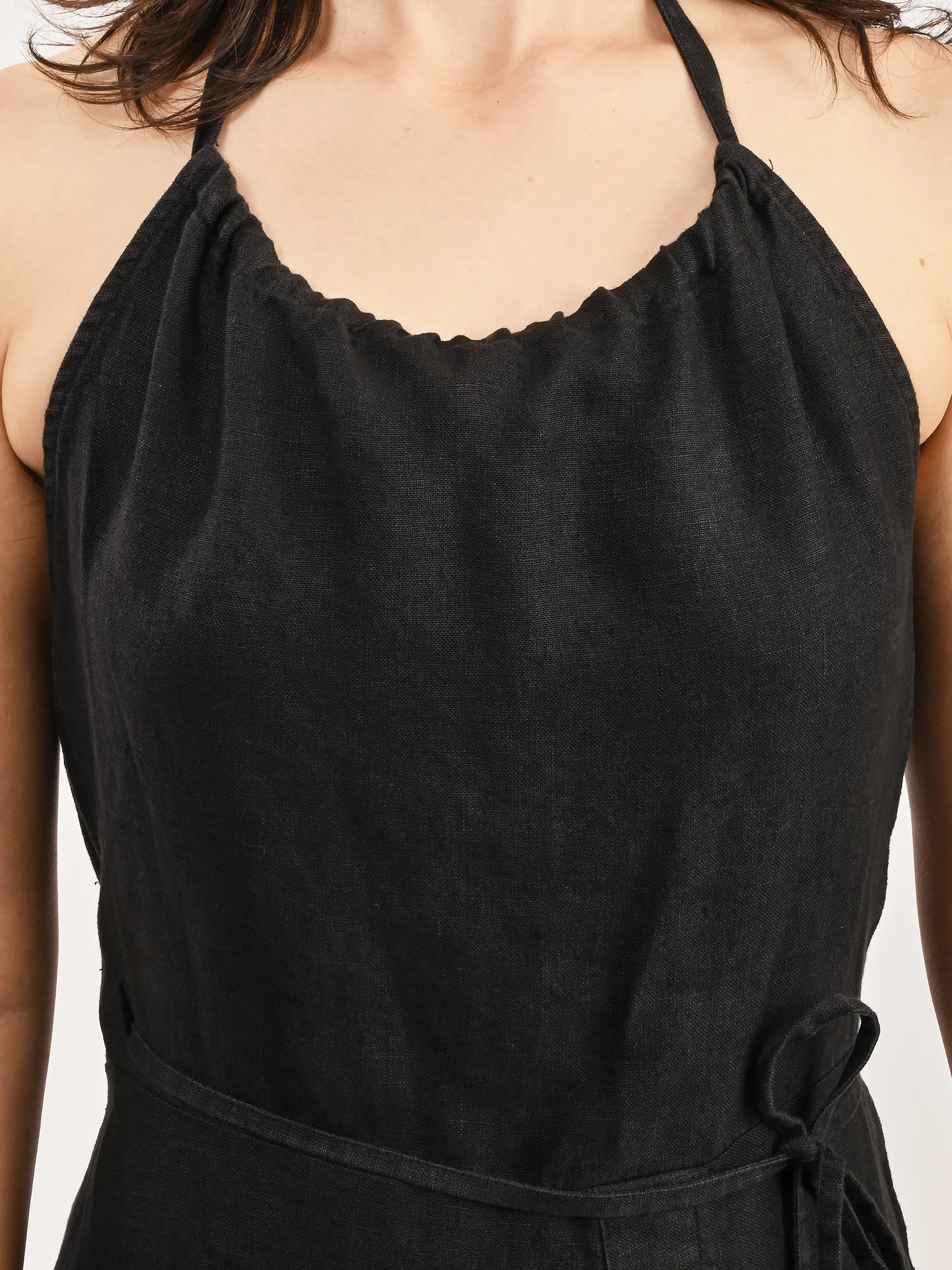 Black Graziano Dress sold by Frances May Houseline product image thumbnail 3