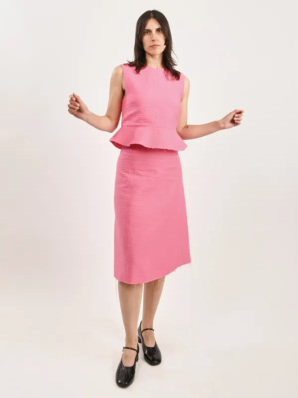 Hot Pink Nita Top made by Rachel Comey