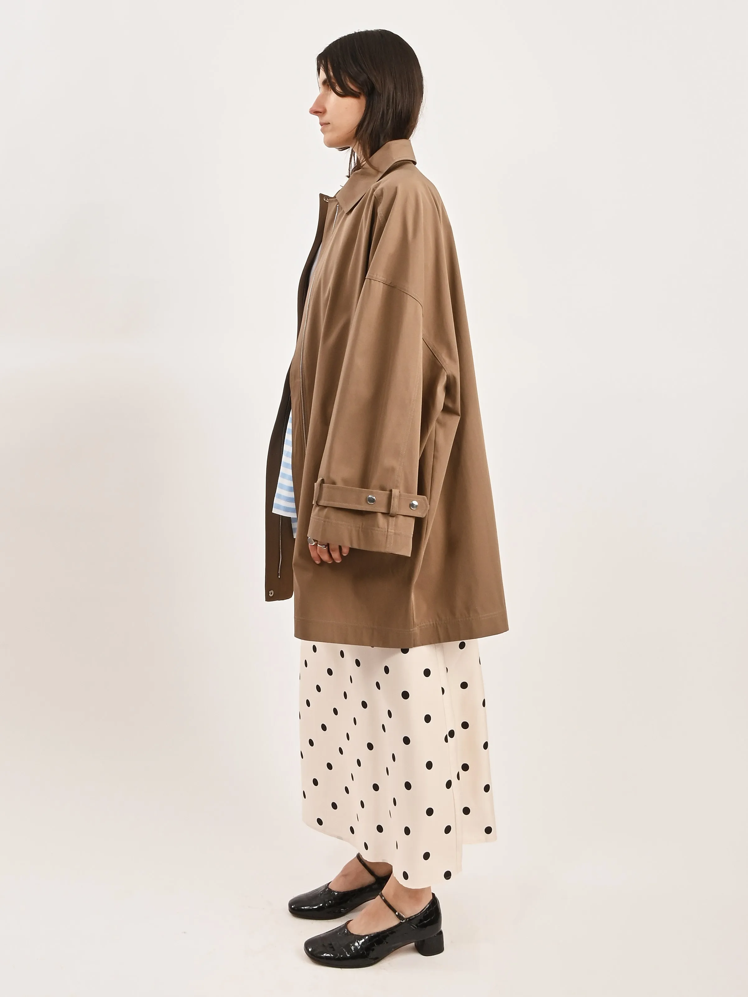 Hazel Oversized Trench Jacket sold by Frances May Houseline product image thumbnail 5
