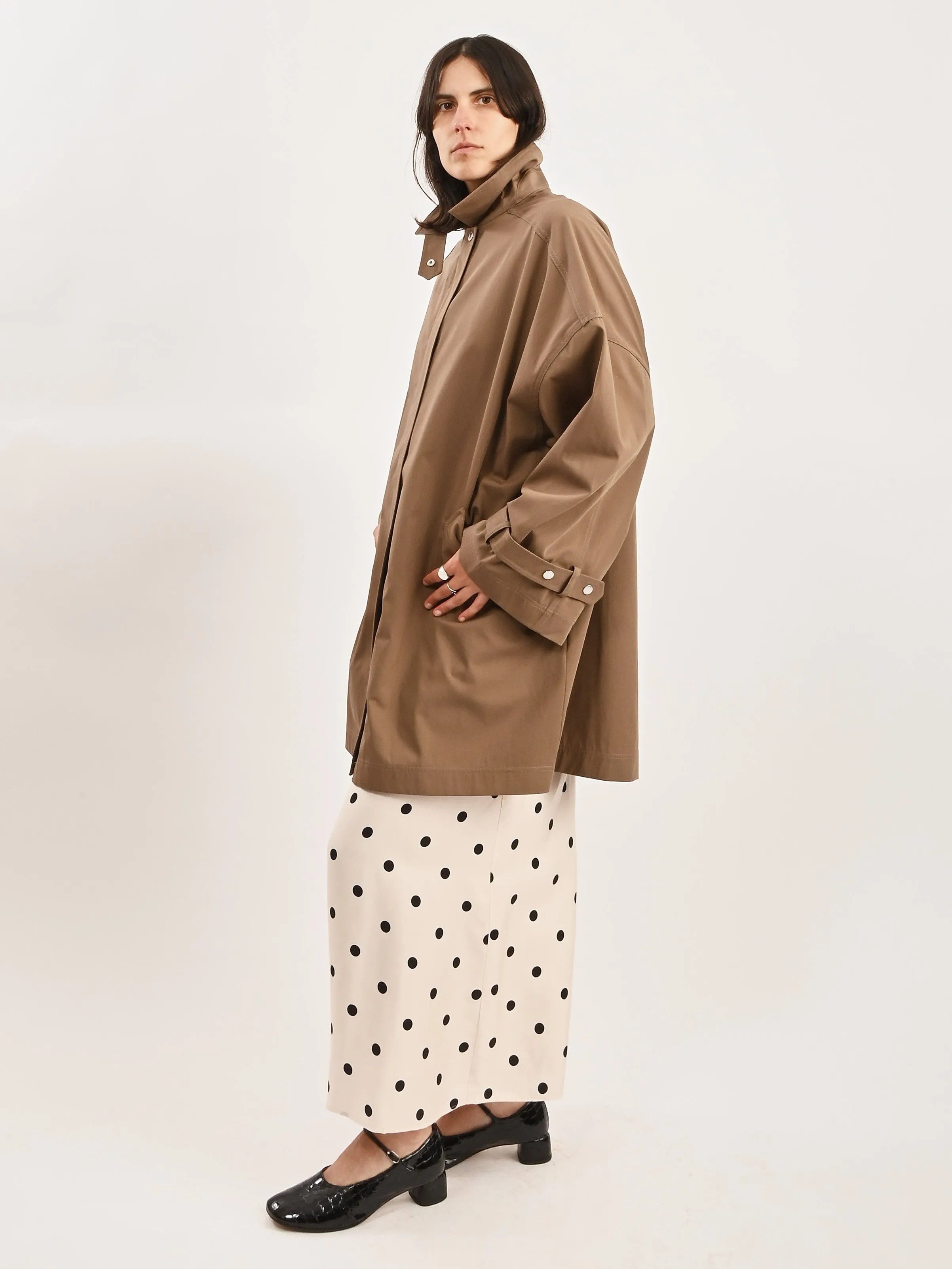 Hazel Oversized Trench Jacket sold by Frances May Houseline