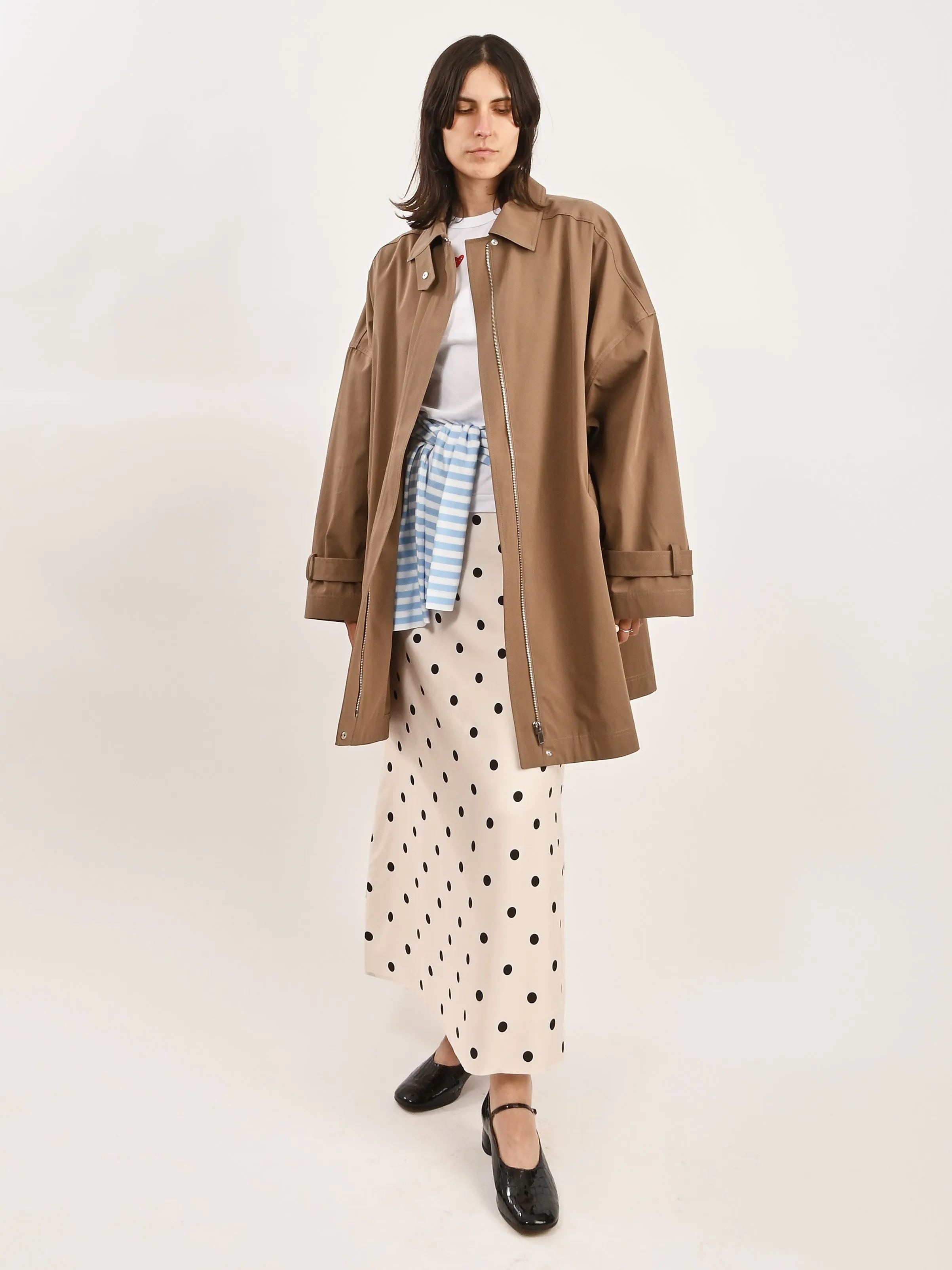 Hazel Oversized Trench Jacket sold by Frances May Houseline product image thumbnail 2