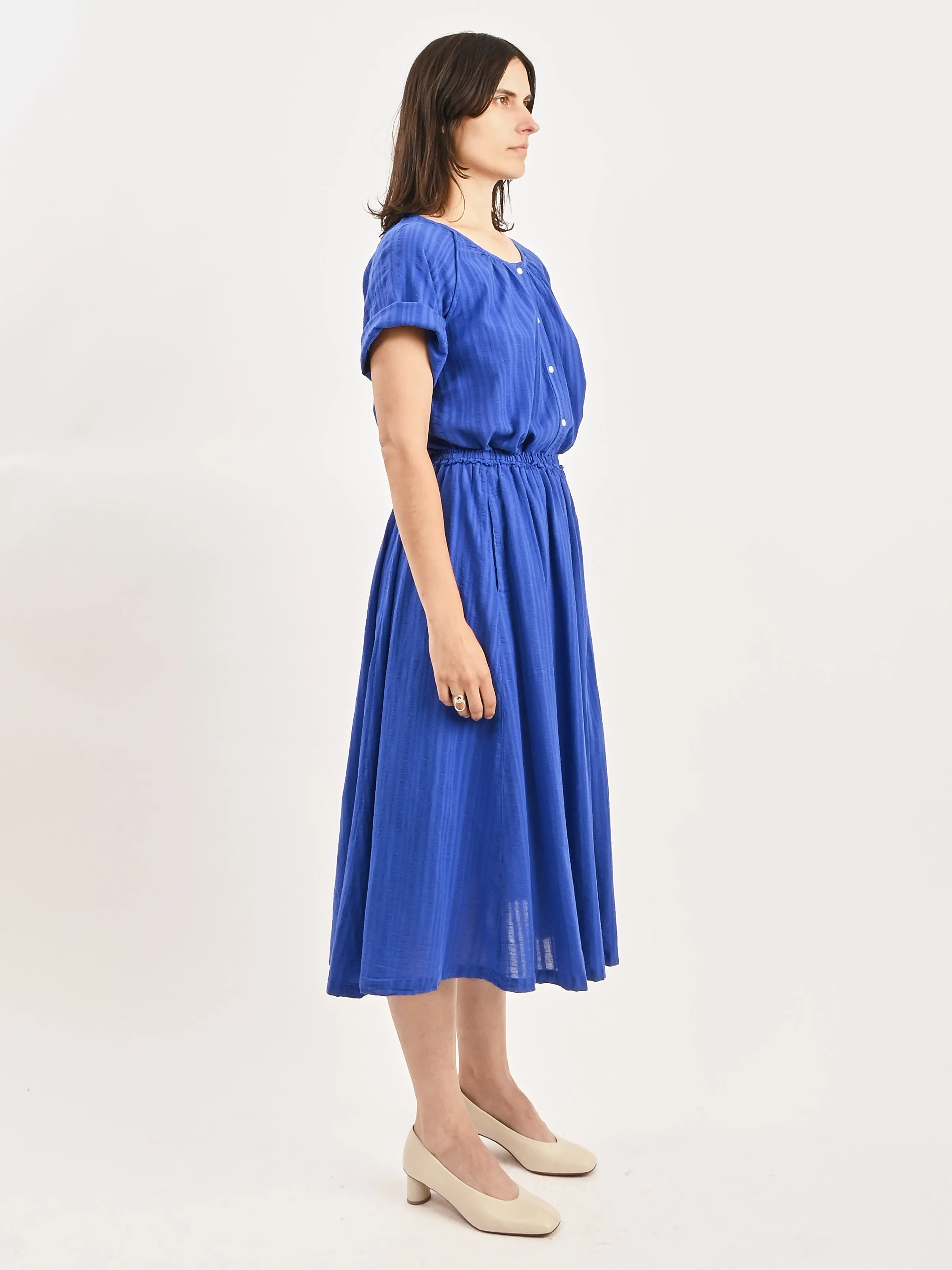 Royal Blue Day Skirt sold by Frances May Houseline product image thumbnail 5