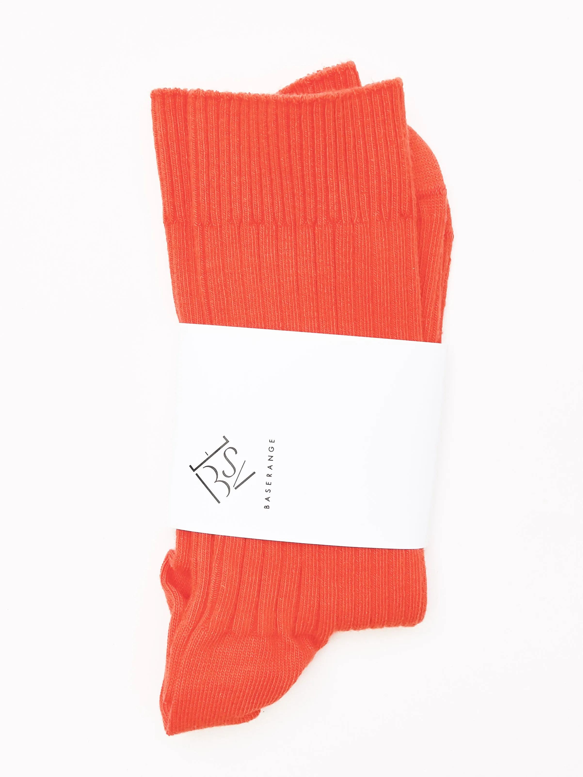 Chiral Red Rib Overankle Socks sold by Frances May Houseline product image thumbnail 2