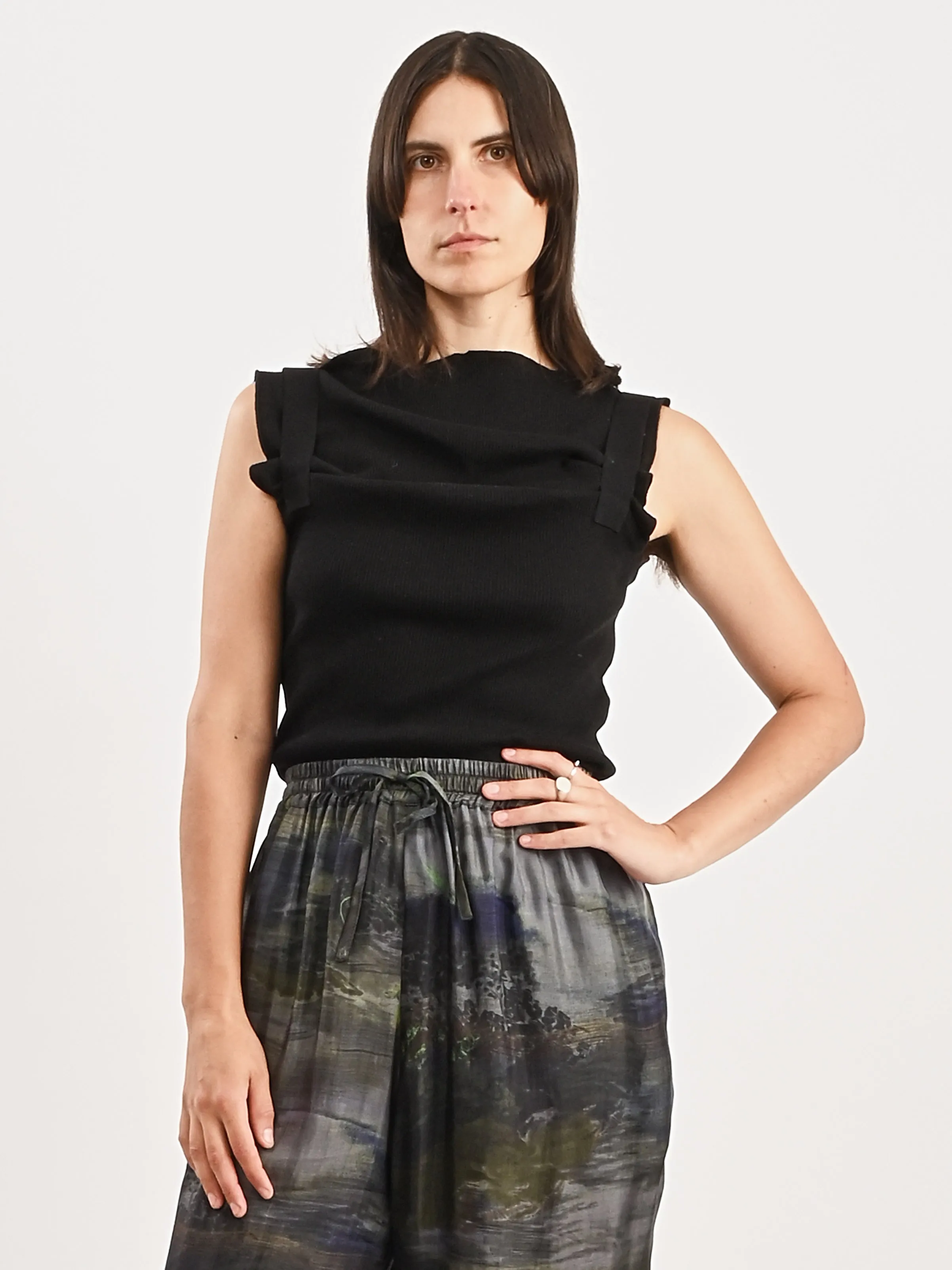 Black Lud Top sold by Frances May Houseline product image thumbnail 2