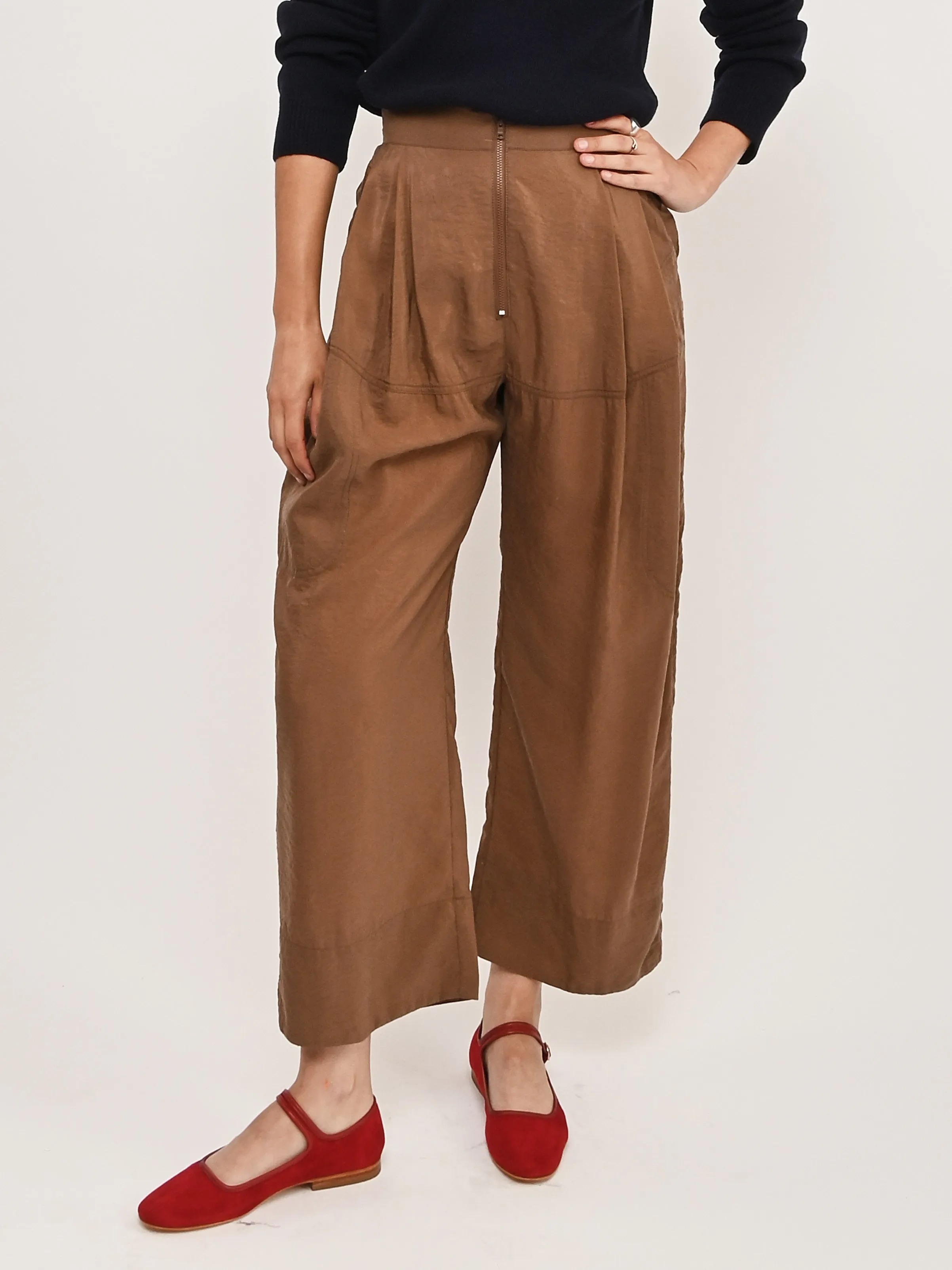 Brown Dini Pant sold by Frances May Houseline product image thumbnail 2