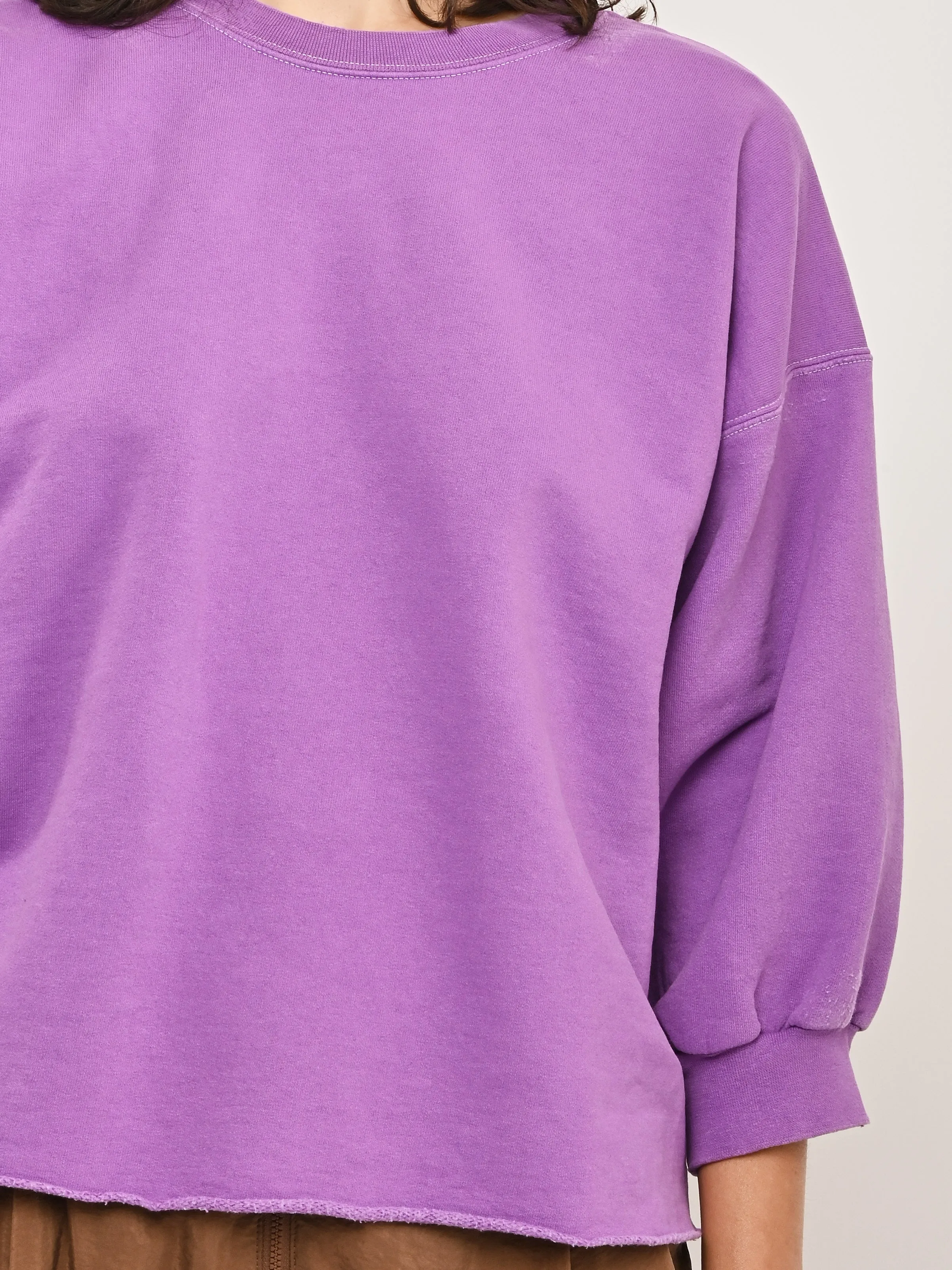 Orchid Fond Sweatshirt sold by Frances May Houseline product image thumbnail 3