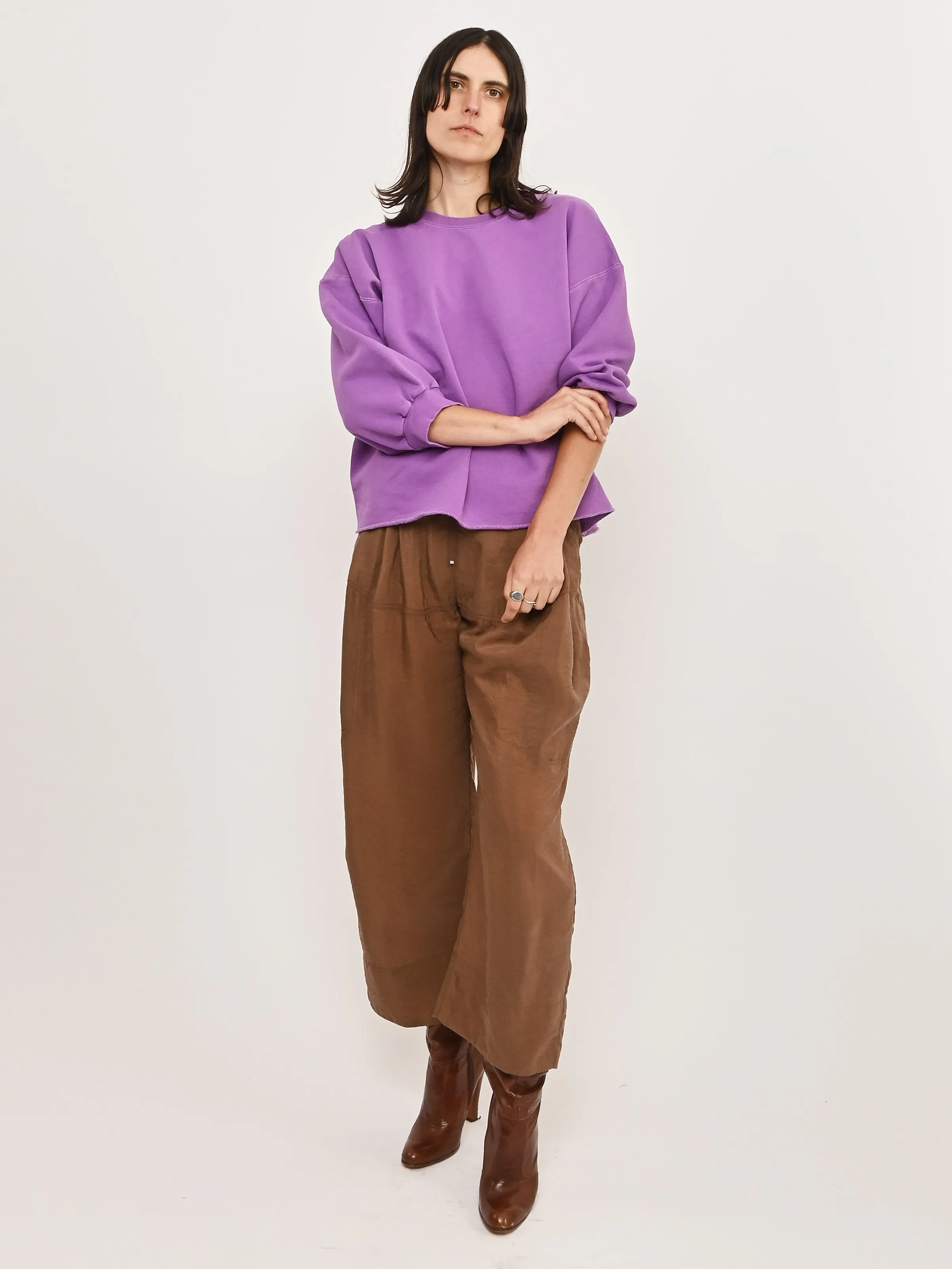 Orchid Fond Sweatshirt sold by Frances May Houseline