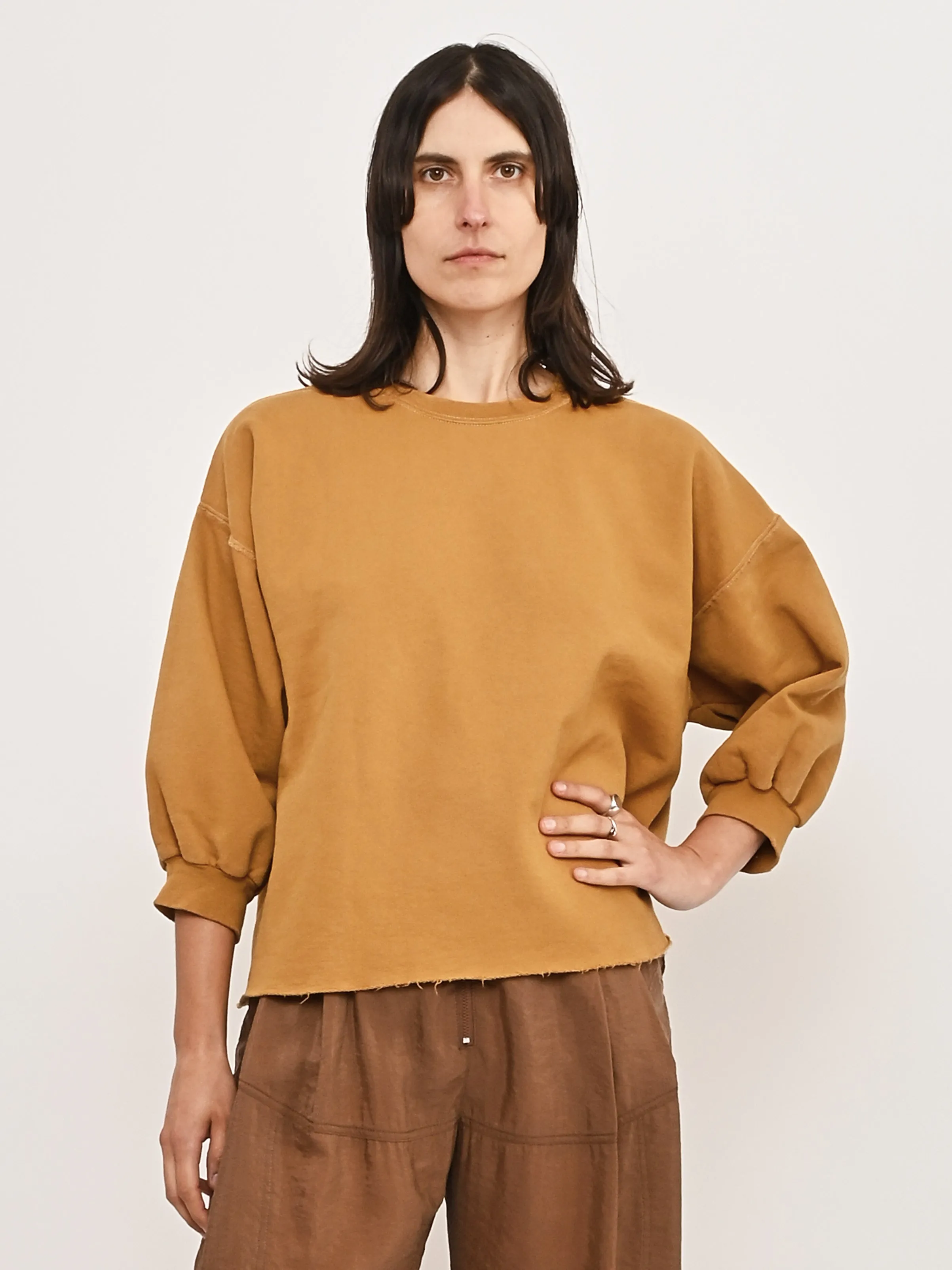 Camel Fond Sweatshirt sold by Frances May Houseline product image thumbnail 2