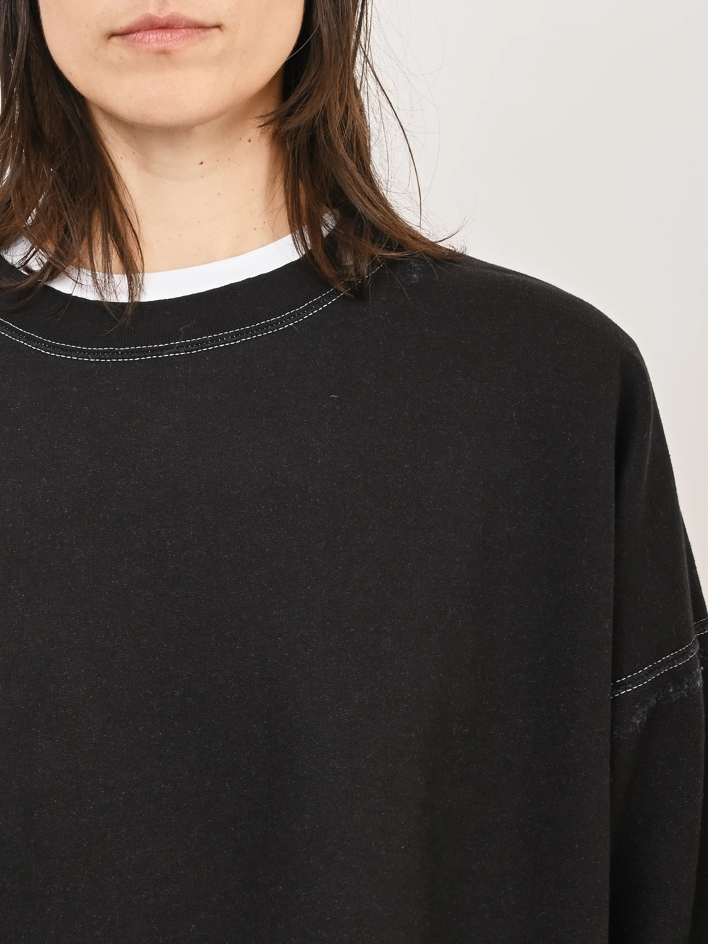 Charcoal Fonder Sweatshirt sold by Frances May Houseline product image thumbnail 3