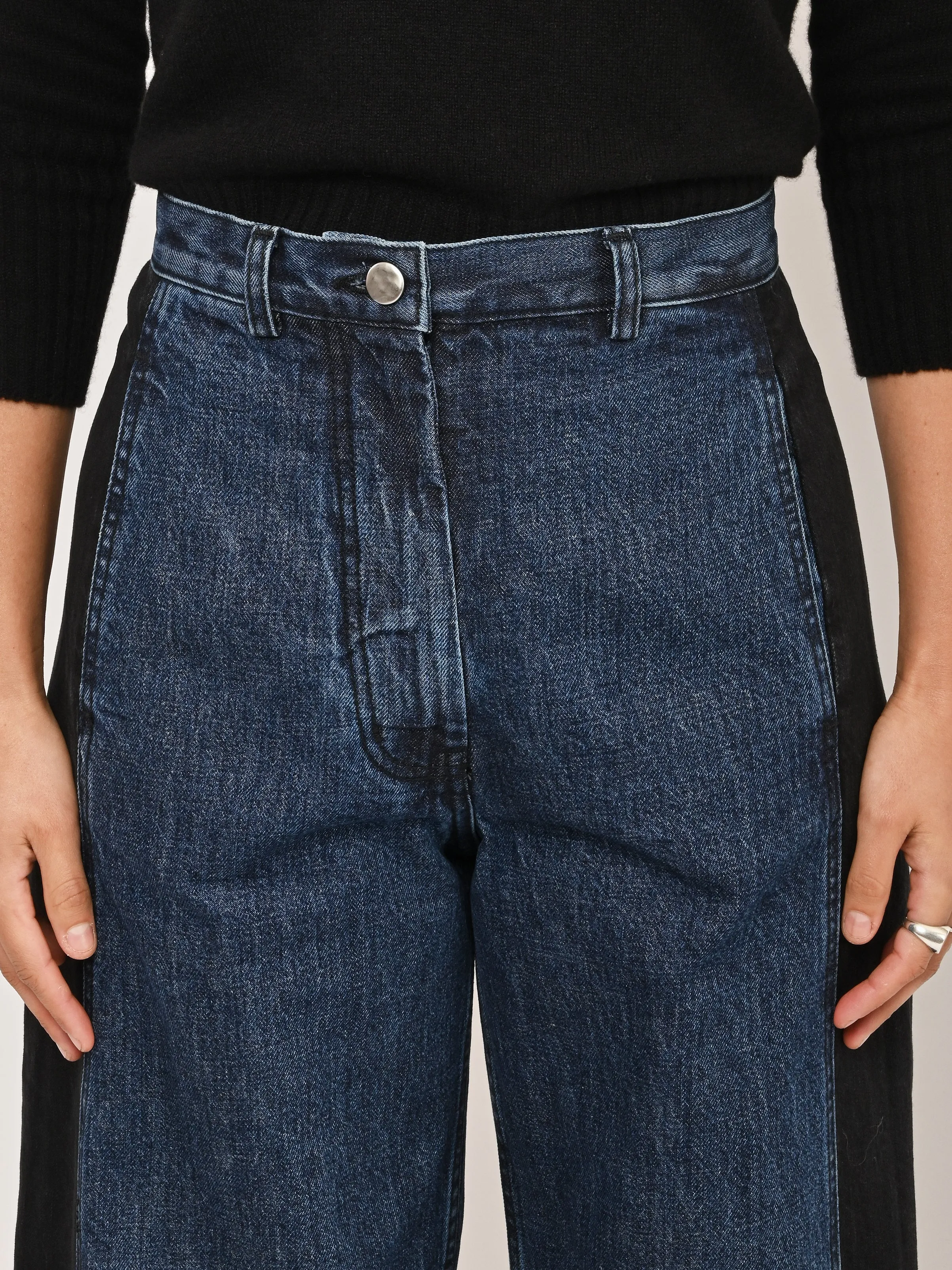 Dark Wash Garra Pant sold by Frances May Houseline product image thumbnail 4