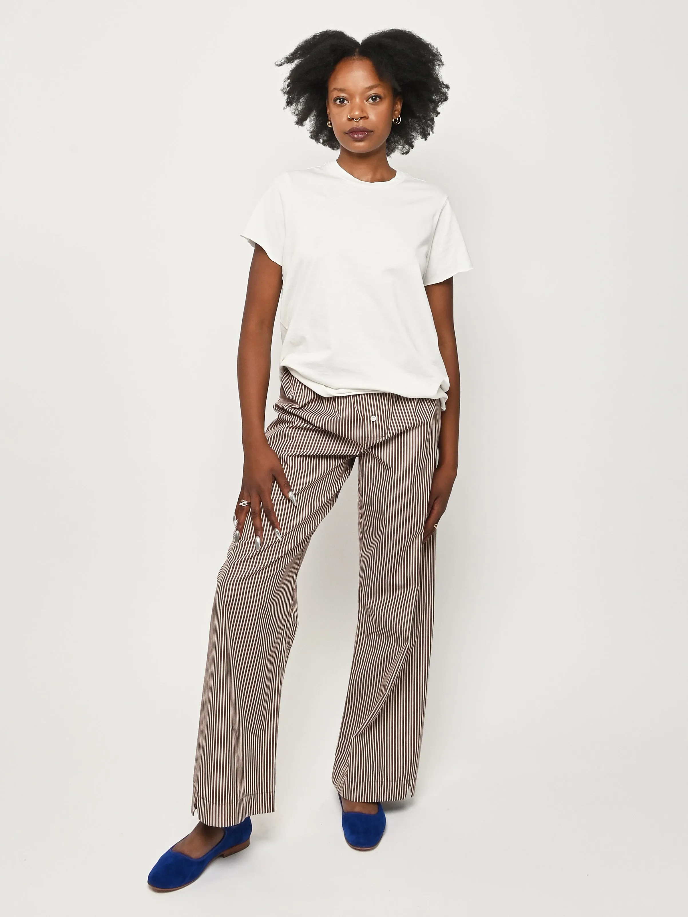 Winter White Rico Top sold by Frances May Houseline