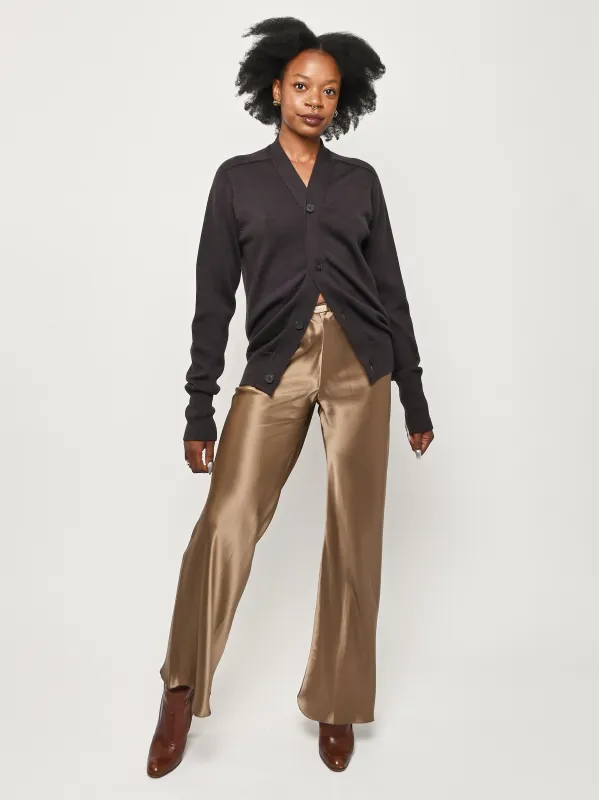 Walnut Conan Cardigan made by Studio Nicholson