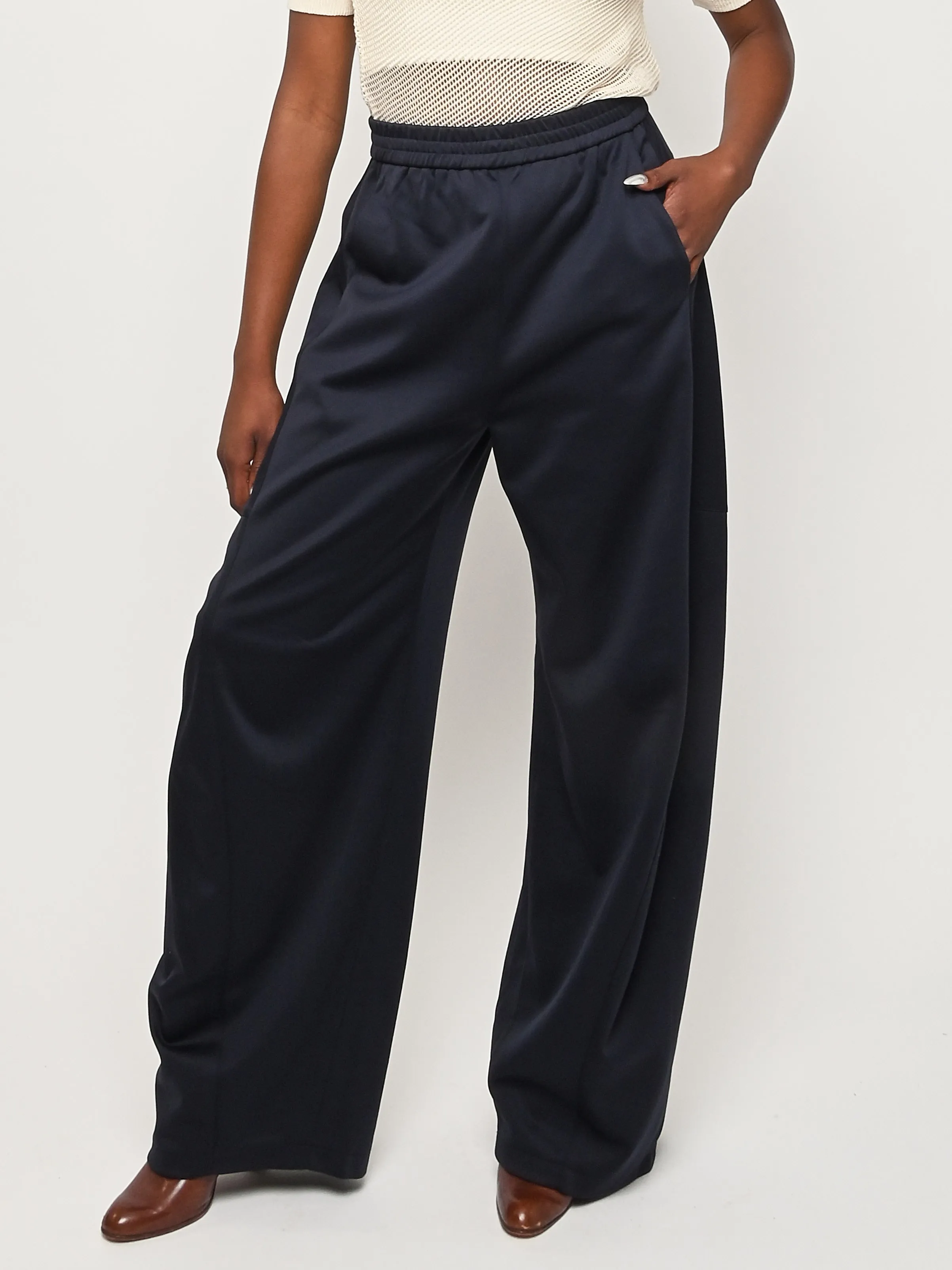 Navy Active Knit Winslow Pant sold by Frances May Houseline product image thumbnail 2