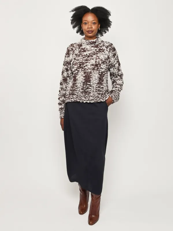 Brown Bongo Sweater made by Henrik Vibskov