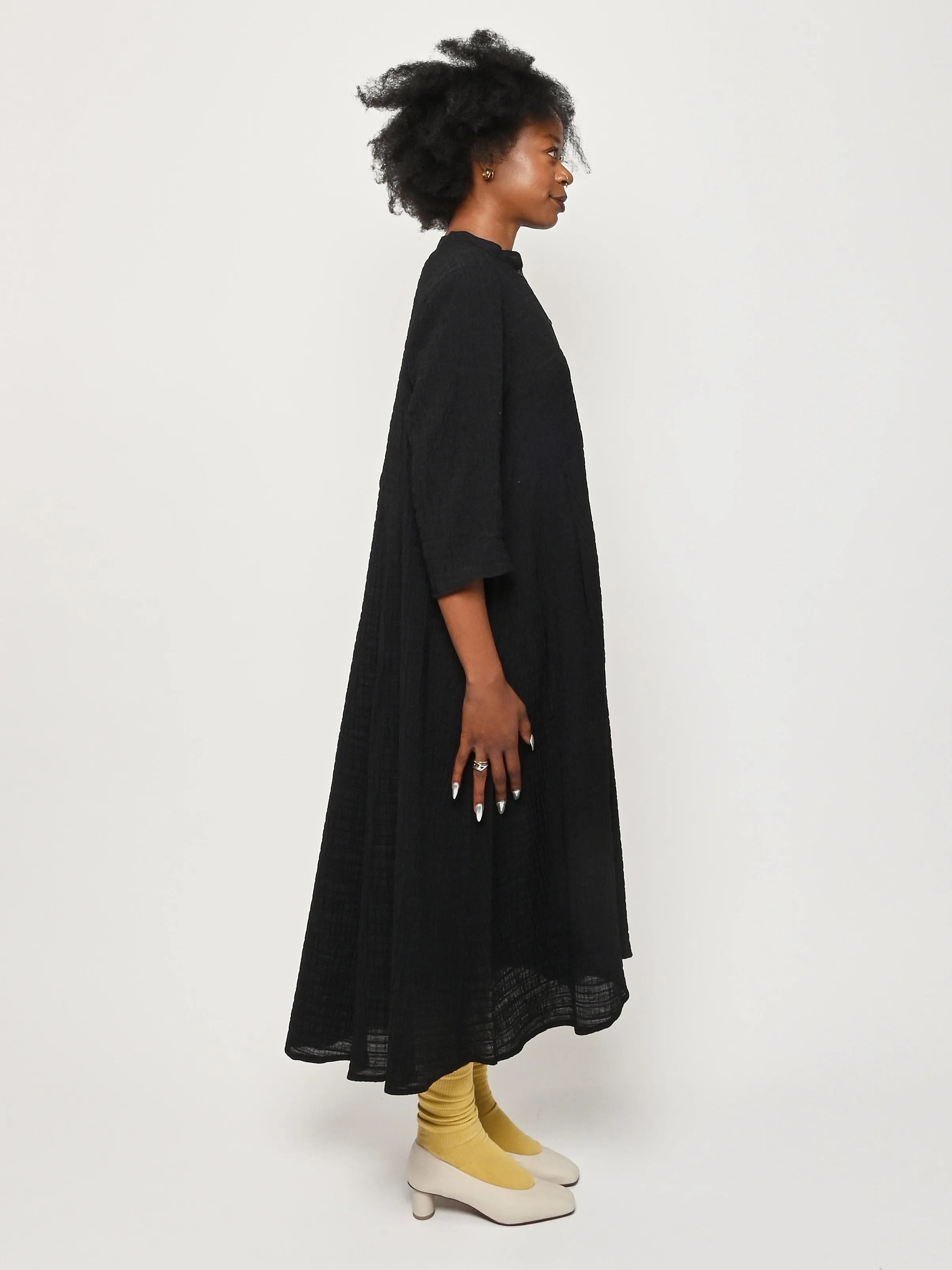 Black Low Pulse Dress sold by Frances May Houseline product image thumbnail 4