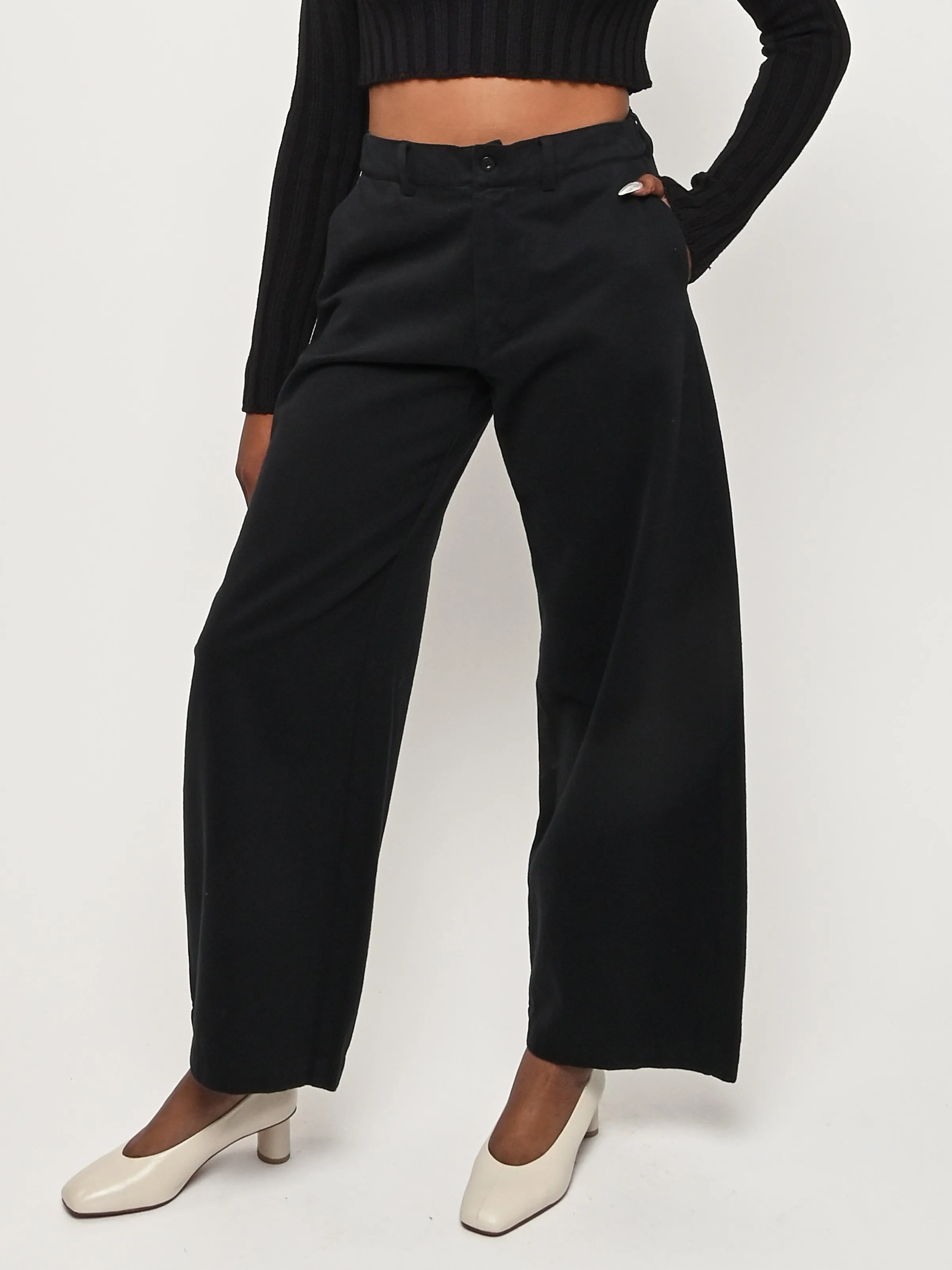 Black Mel Bum Pant sold by Frances May Houseline product image thumbnail 2