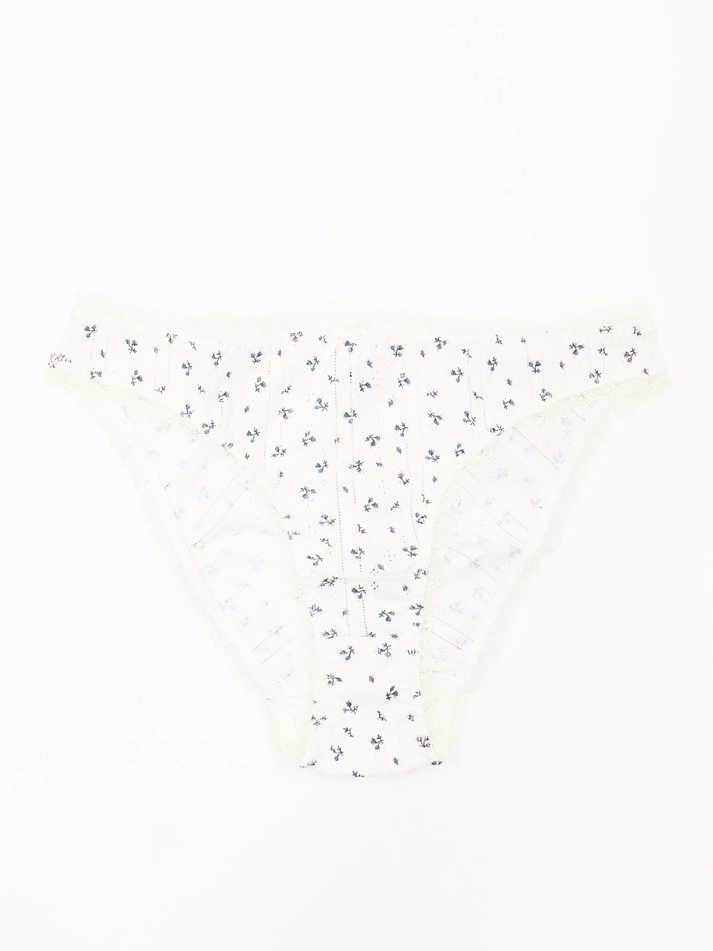 The High Rise Blue Fields Pointelle sold by Frances May Houseline product image thumbnail 2