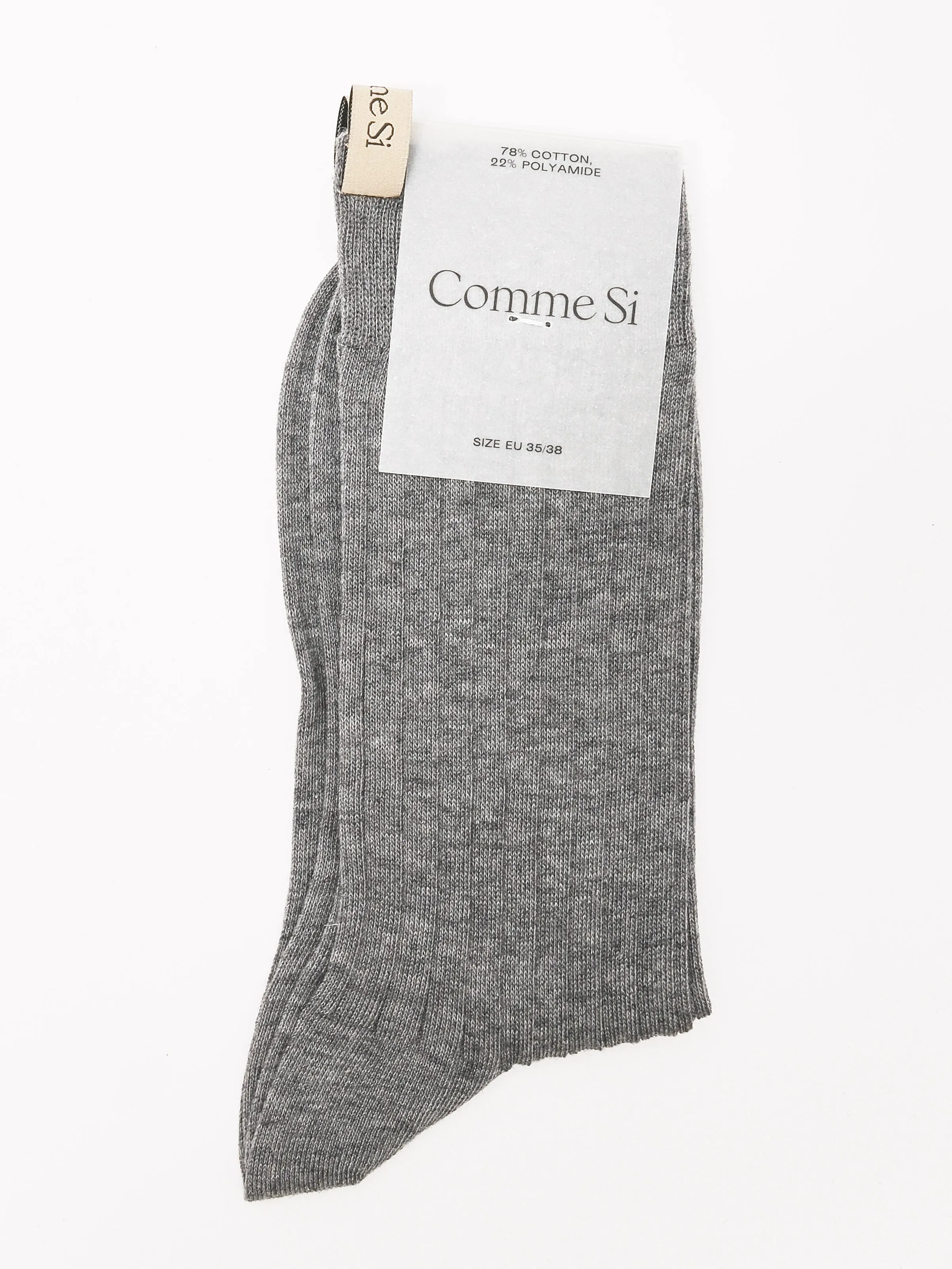 Heather Grey The Yves Sock sold by Frances May Houseline product image thumbnail 2