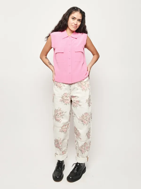 Pink Brewster Top made by Rachel Comey