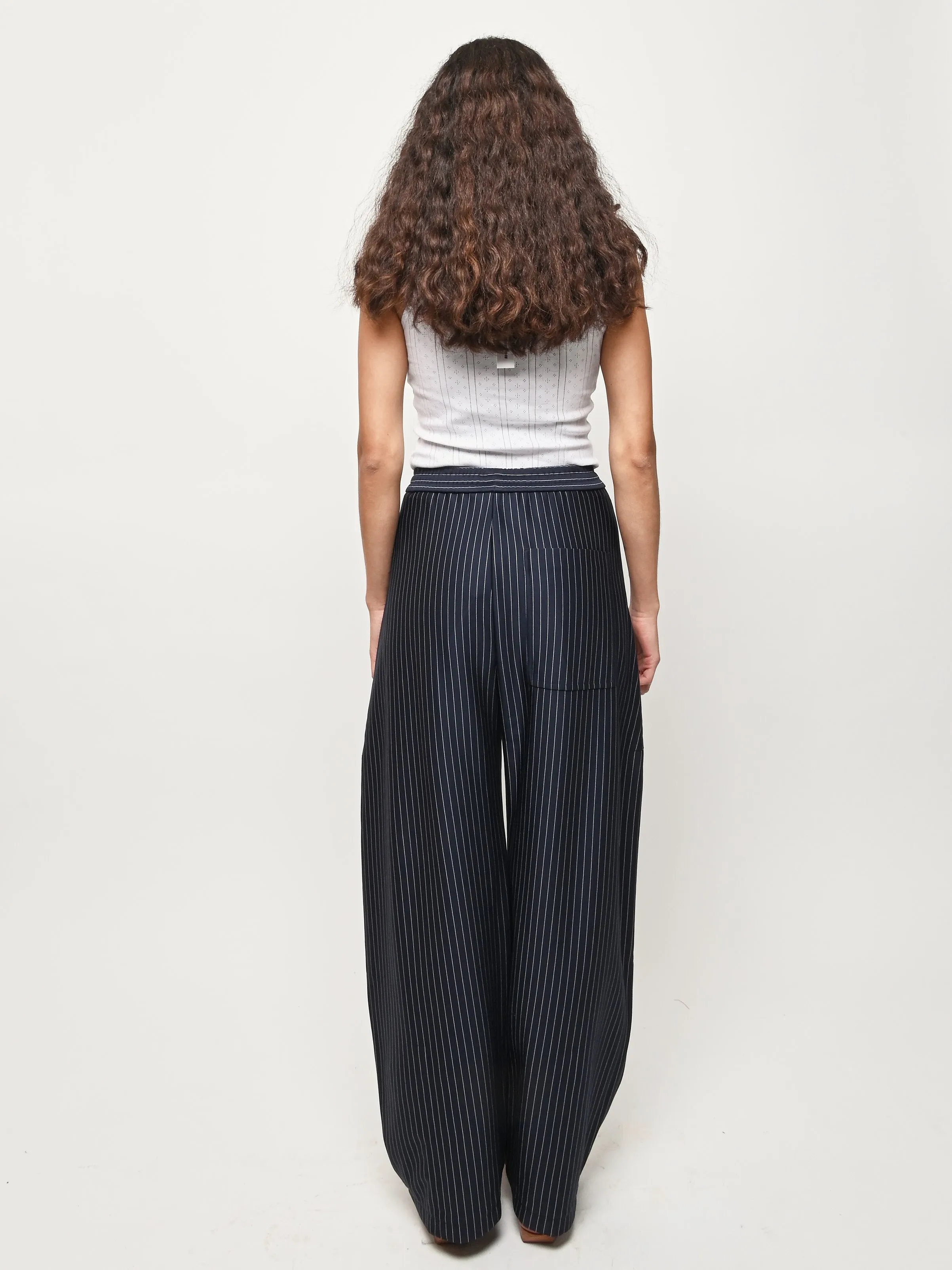 The Picot Tank Regular White Pointelle sold by Frances May Houseline product image thumbnail 5