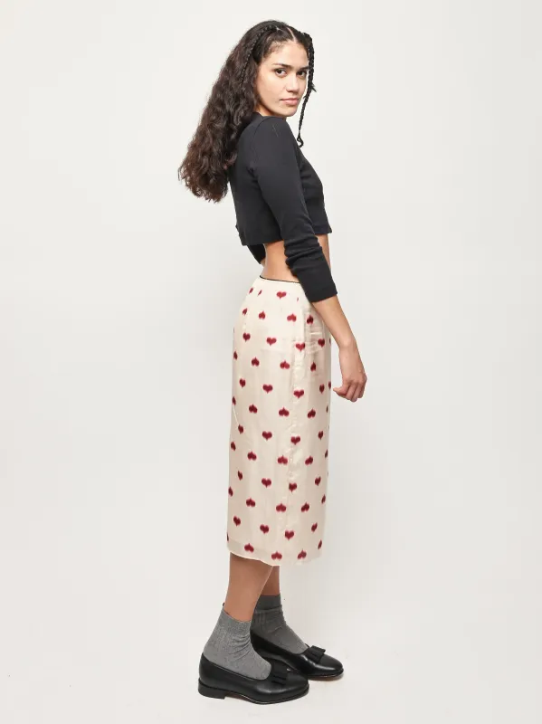 The Cropped Cardi Black Pointelle made by Frances May Houseline