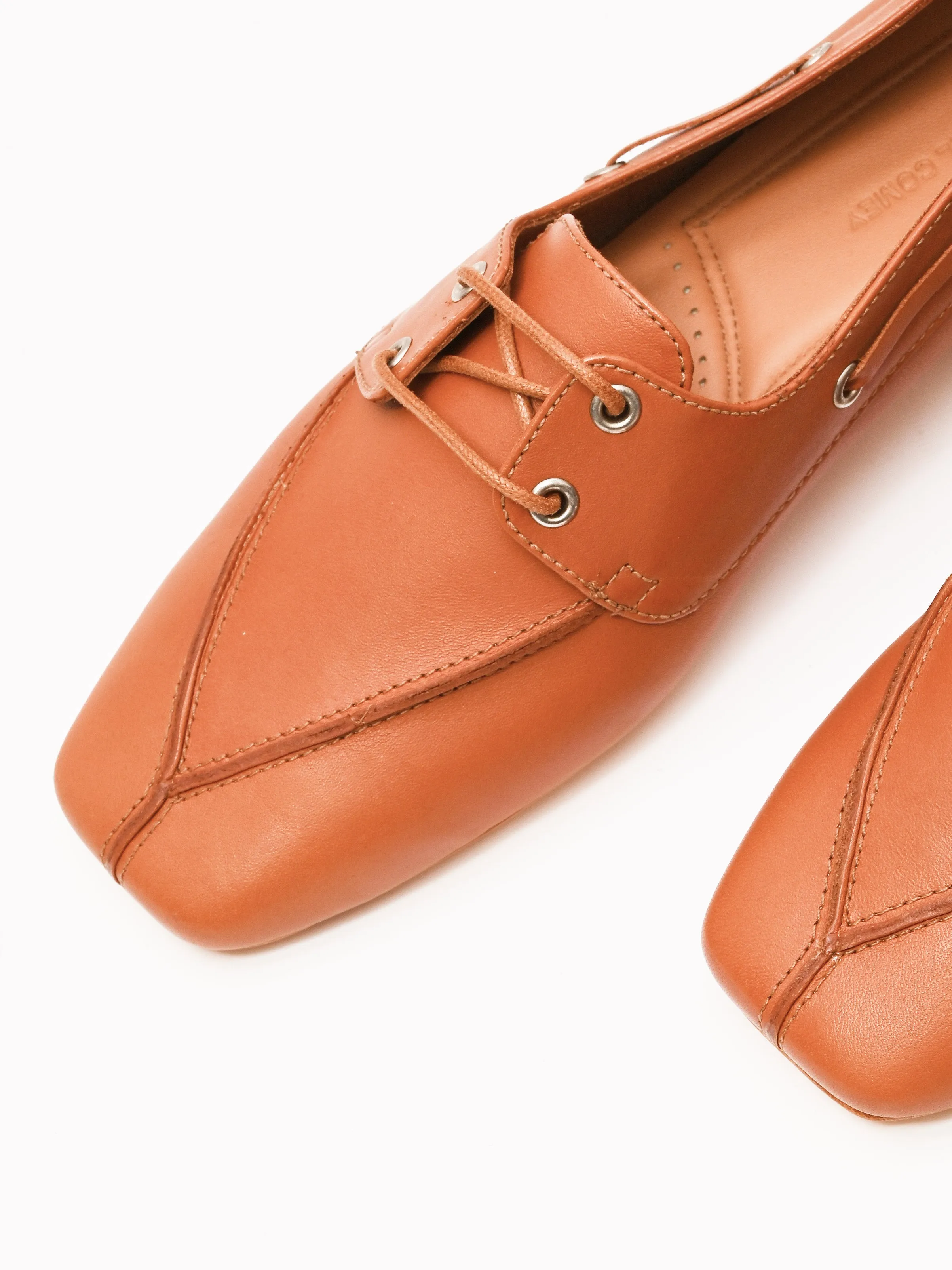 Caramel Barata Moccasin sold by Frances May Houseline product image thumbnail 3
